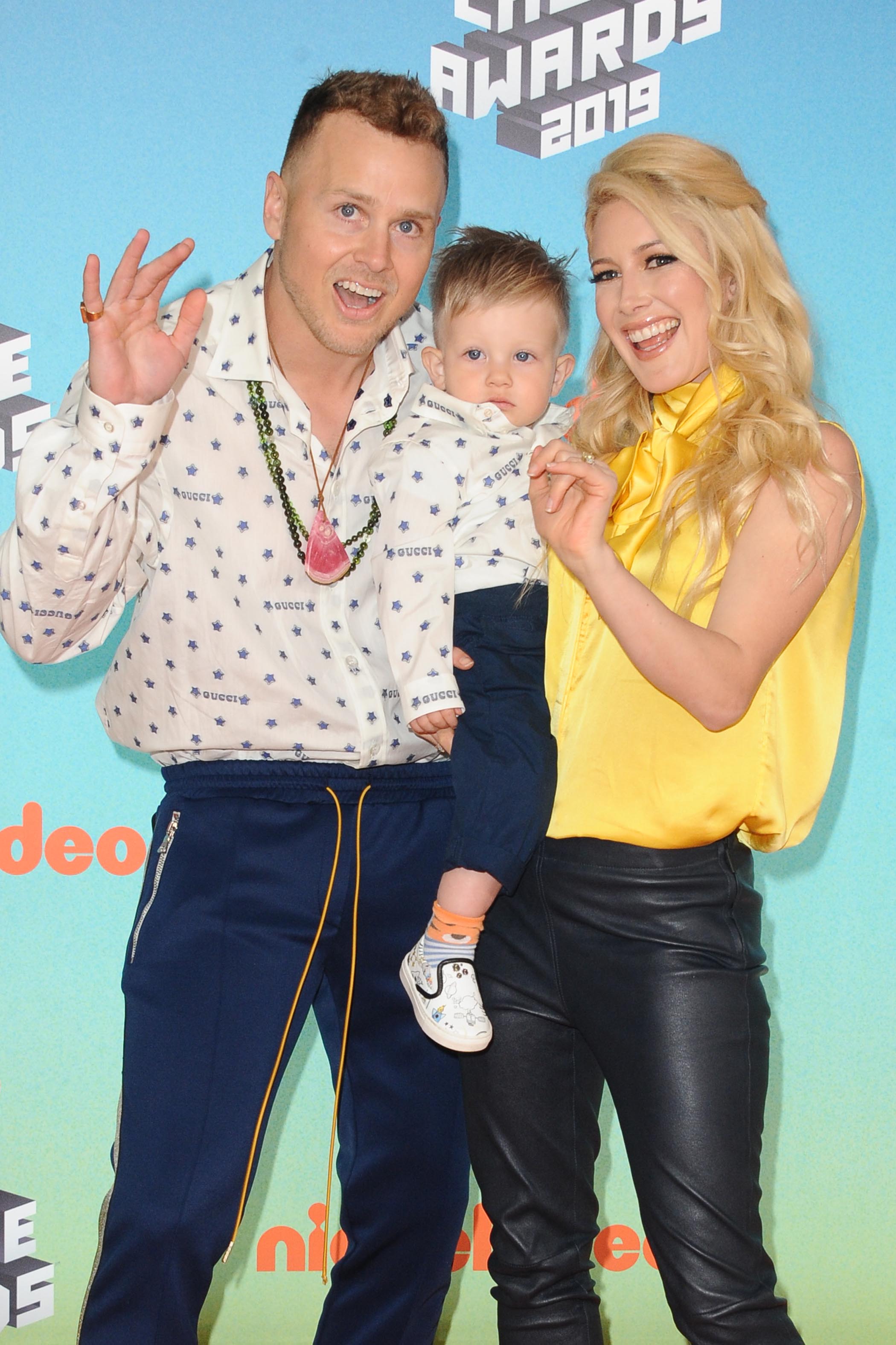 Heidi Montag attending 2019 Kids Choice Awards