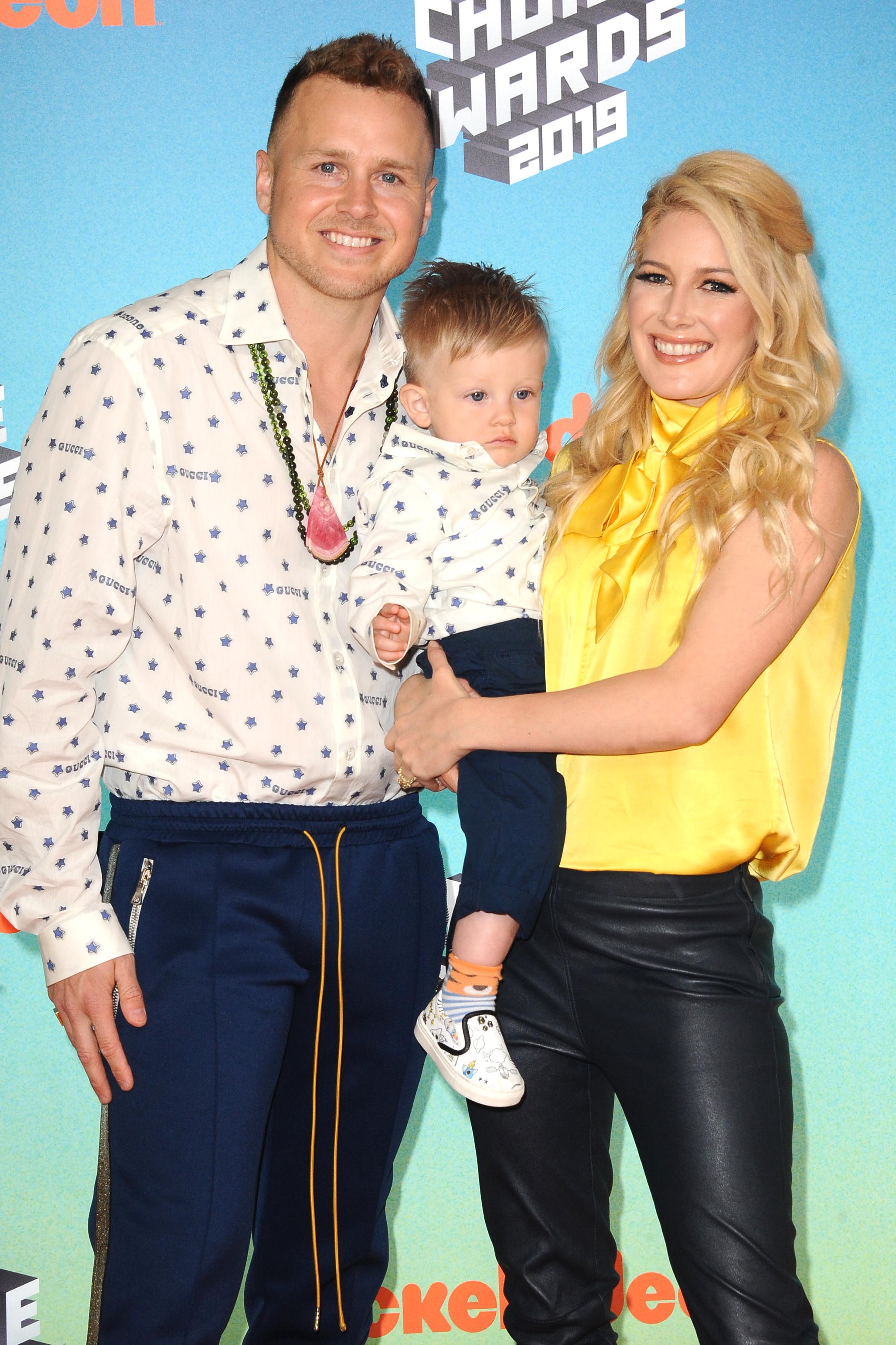 Heidi Montag attending 2019 Kids Choice Awards