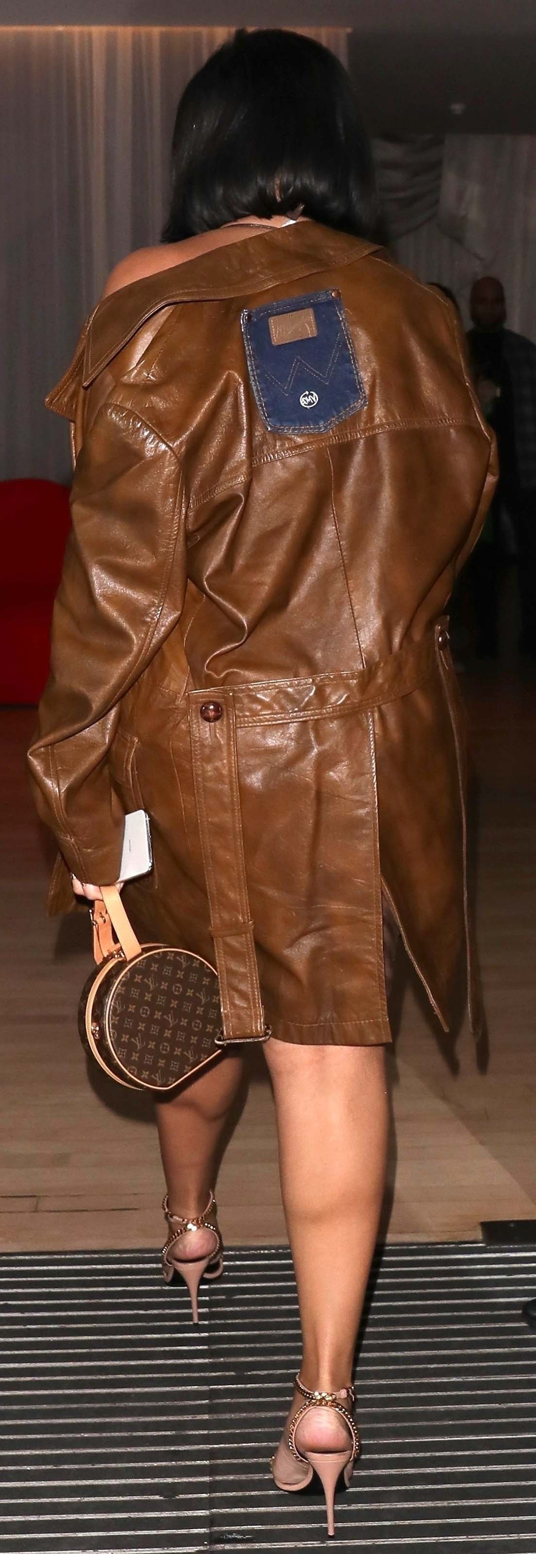 Jordyn Woods arriving at a bar