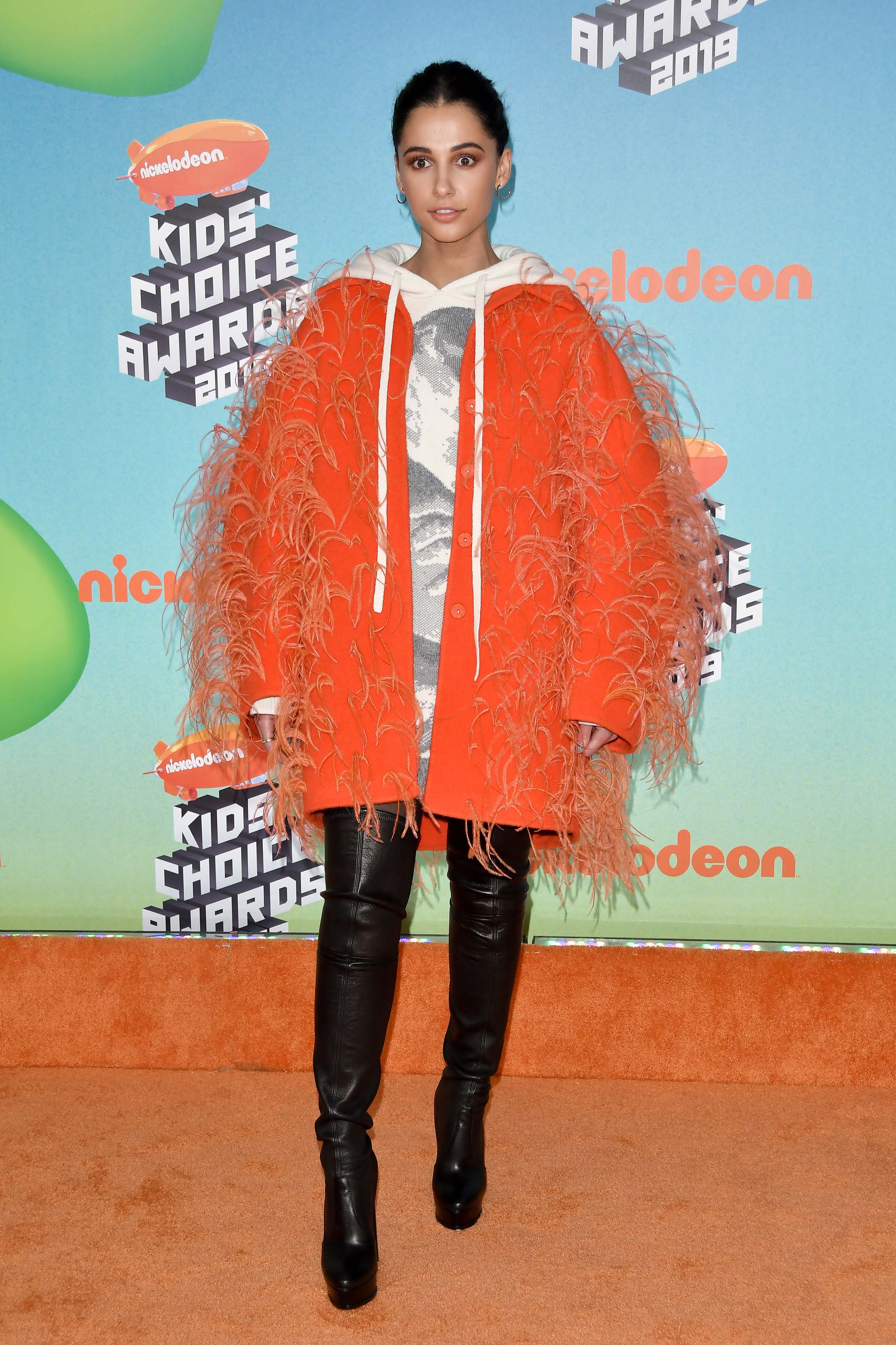 Naomi Scott attending Nickelodeon Kids’ Choice Awards