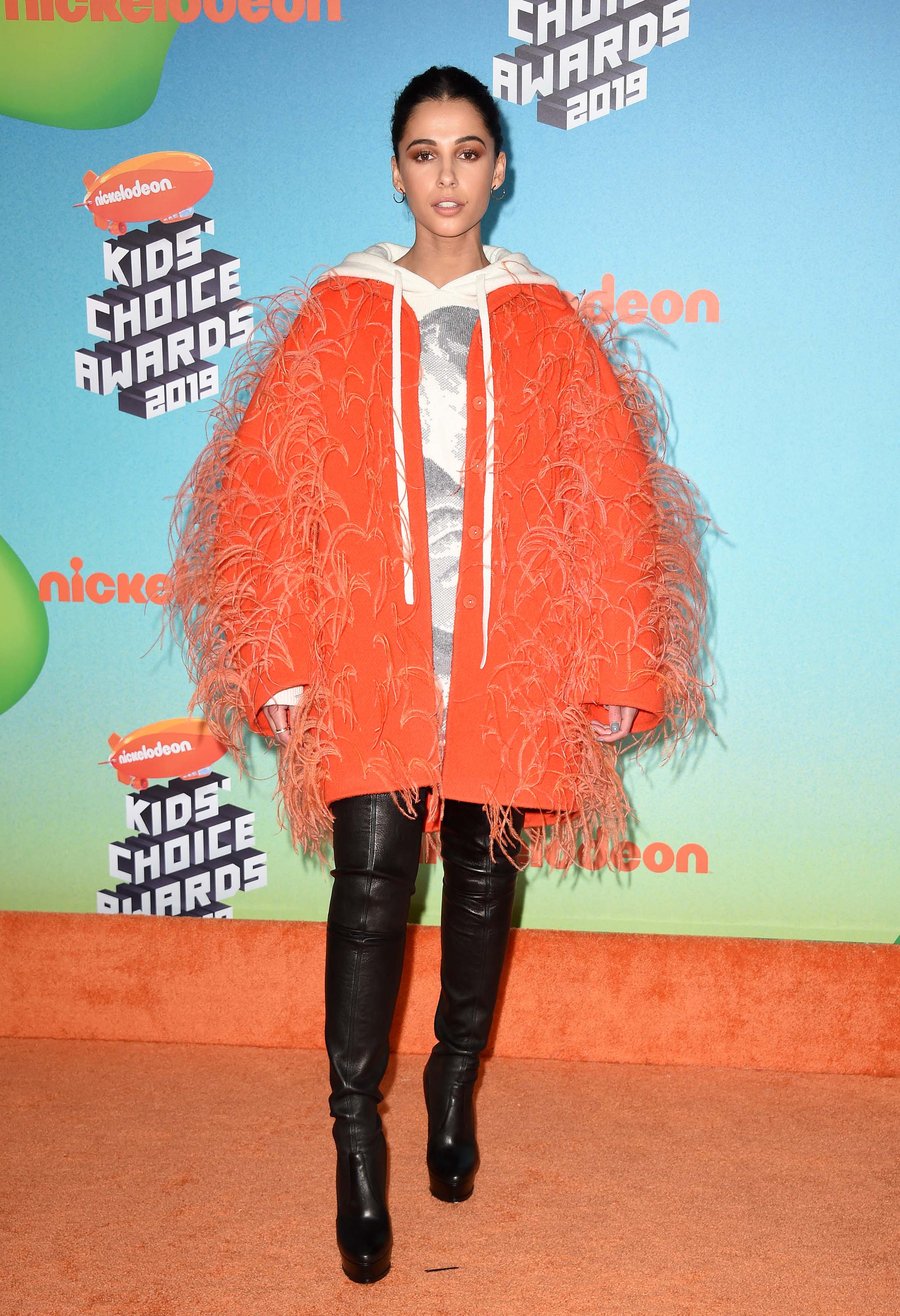 Naomi Scott attending Nickelodeon Kids’ Choice Awards