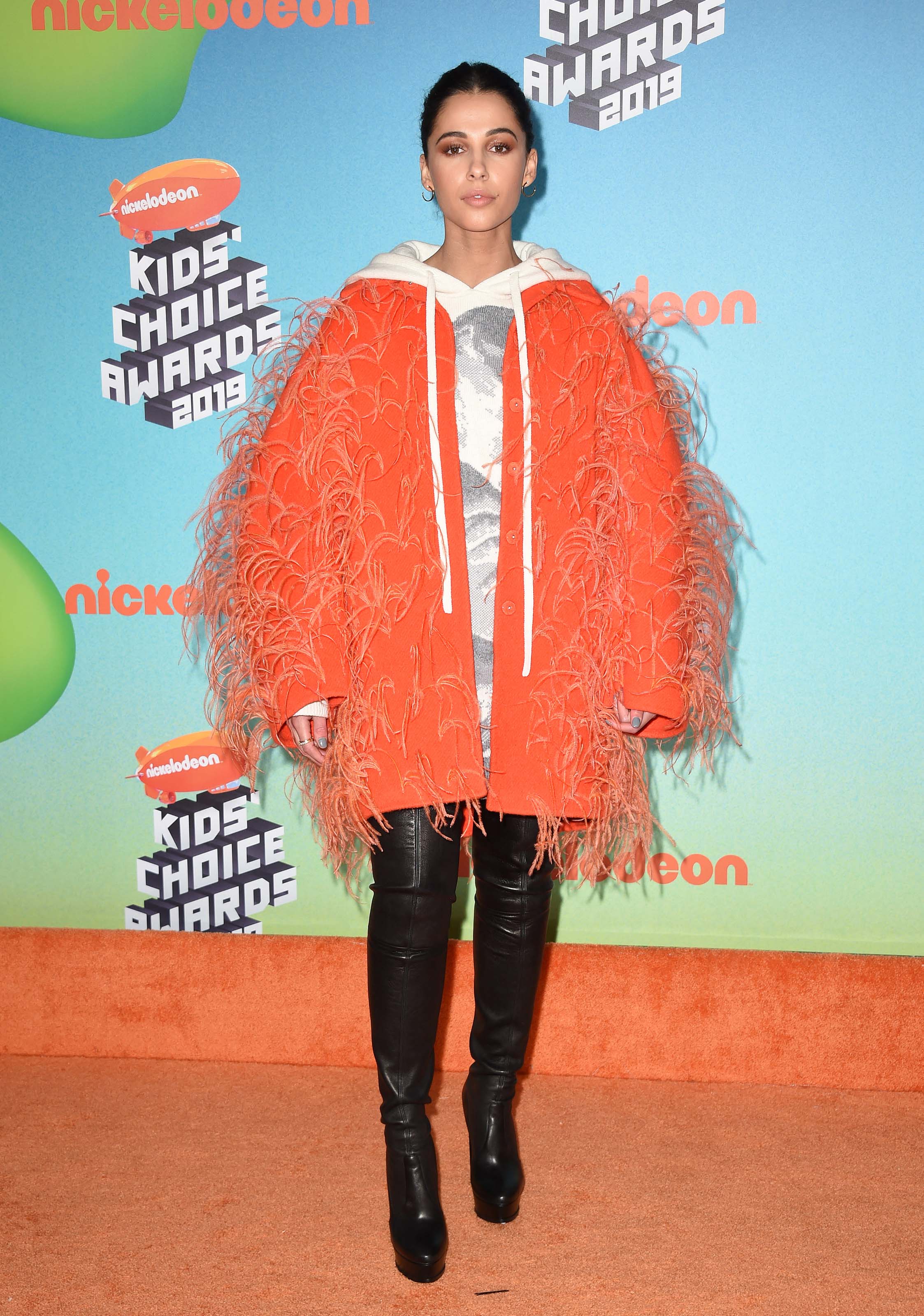 Naomi Scott attending Nickelodeon Kids’ Choice Awards