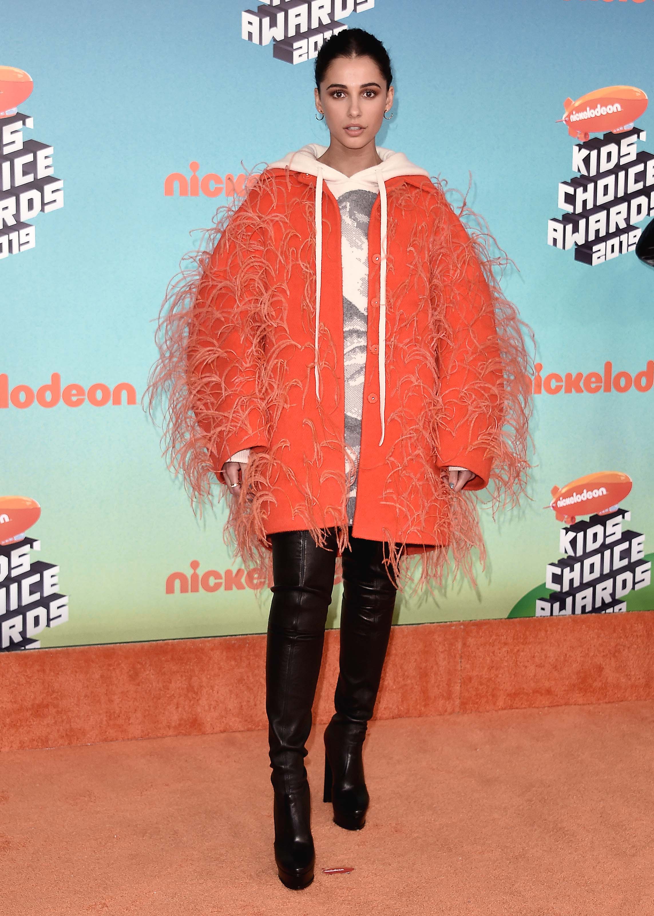 Naomi Scott attending Nickelodeon Kids’ Choice Awards