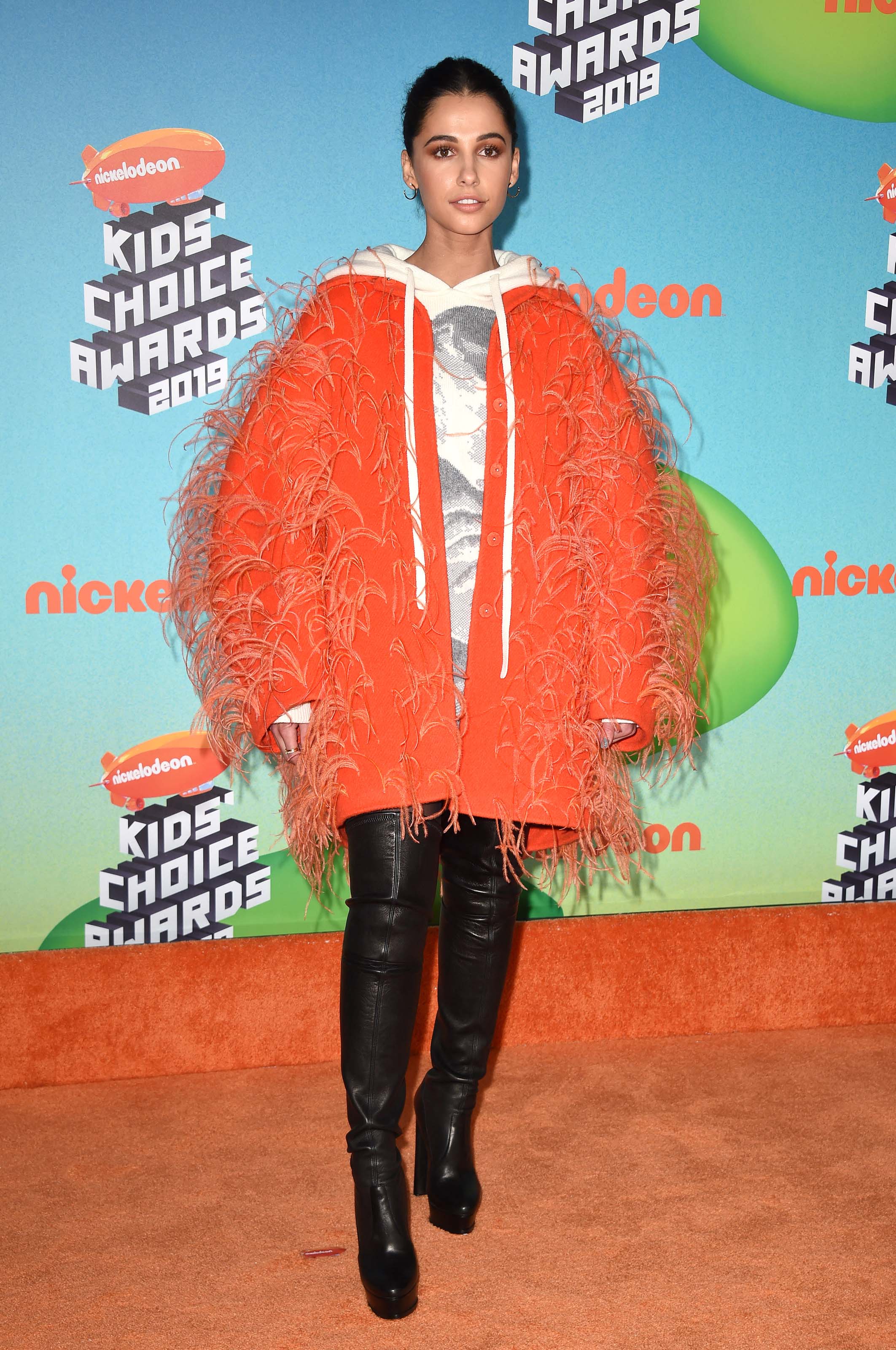 Naomi Scott attending Nickelodeon Kids’ Choice Awards