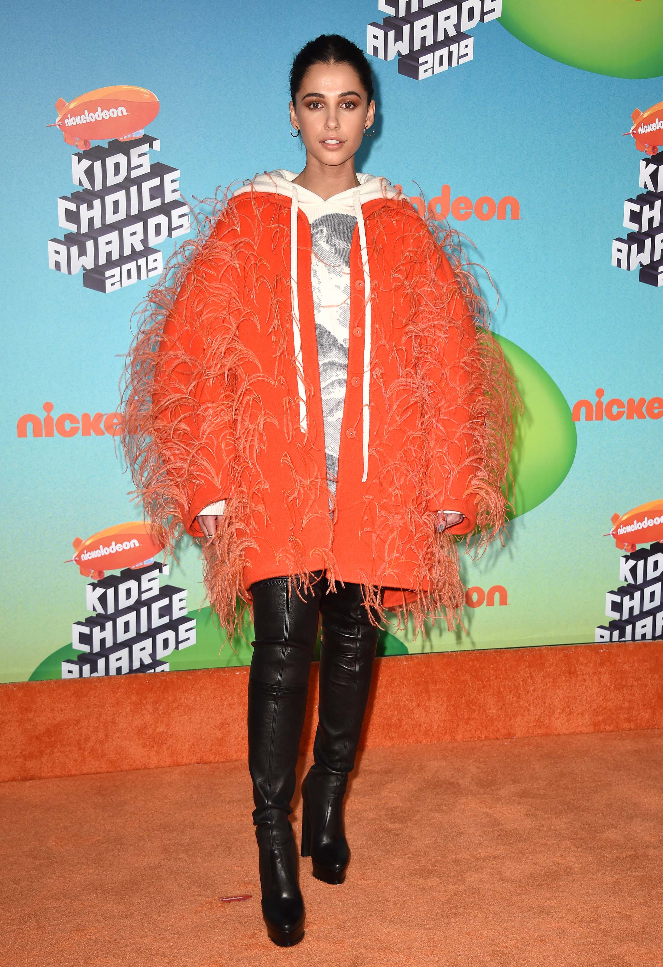 Naomi Scott attending Nickelodeon Kids’ Choice Awards