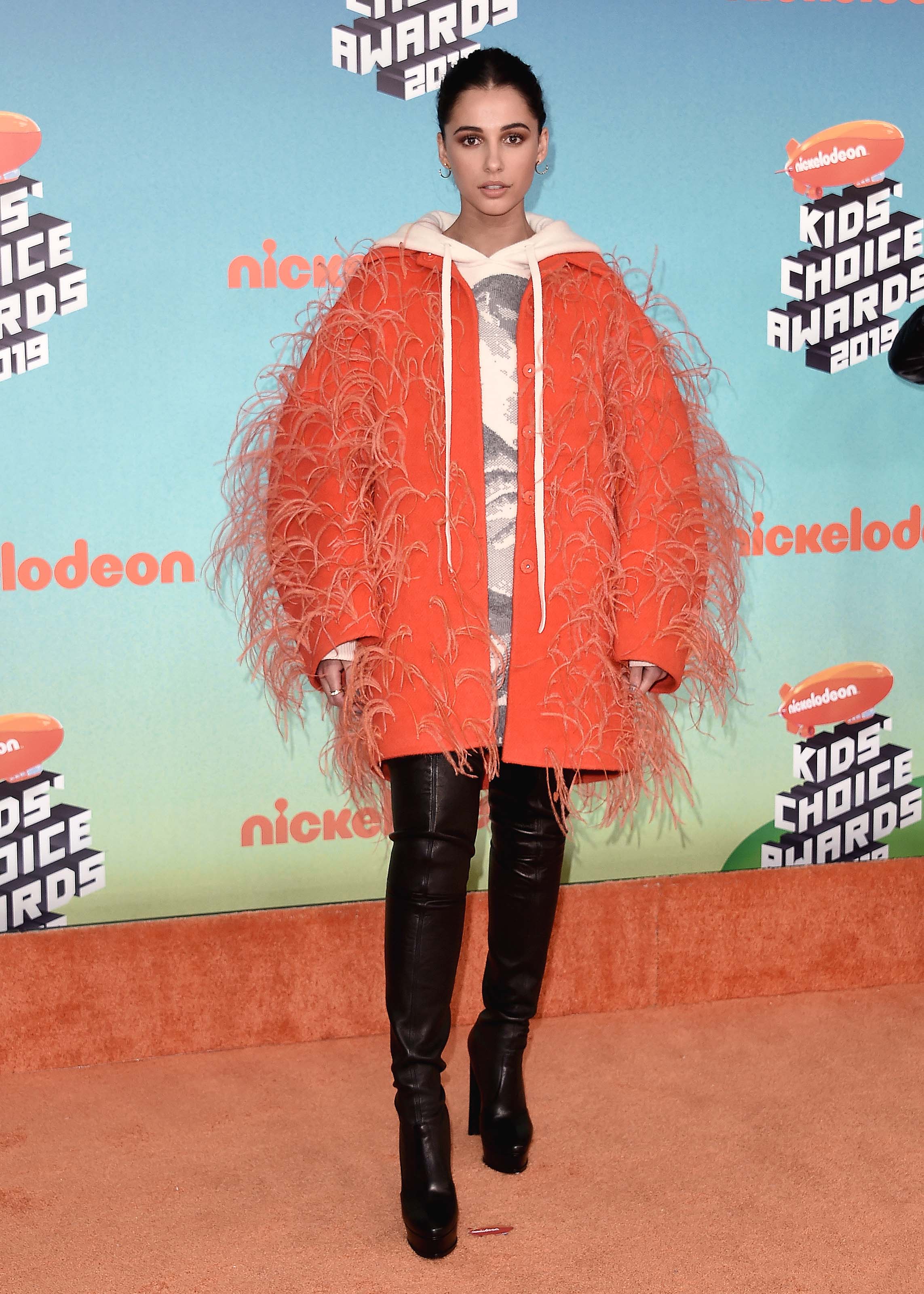 Naomi Scott attending Nickelodeon Kids’ Choice Awards