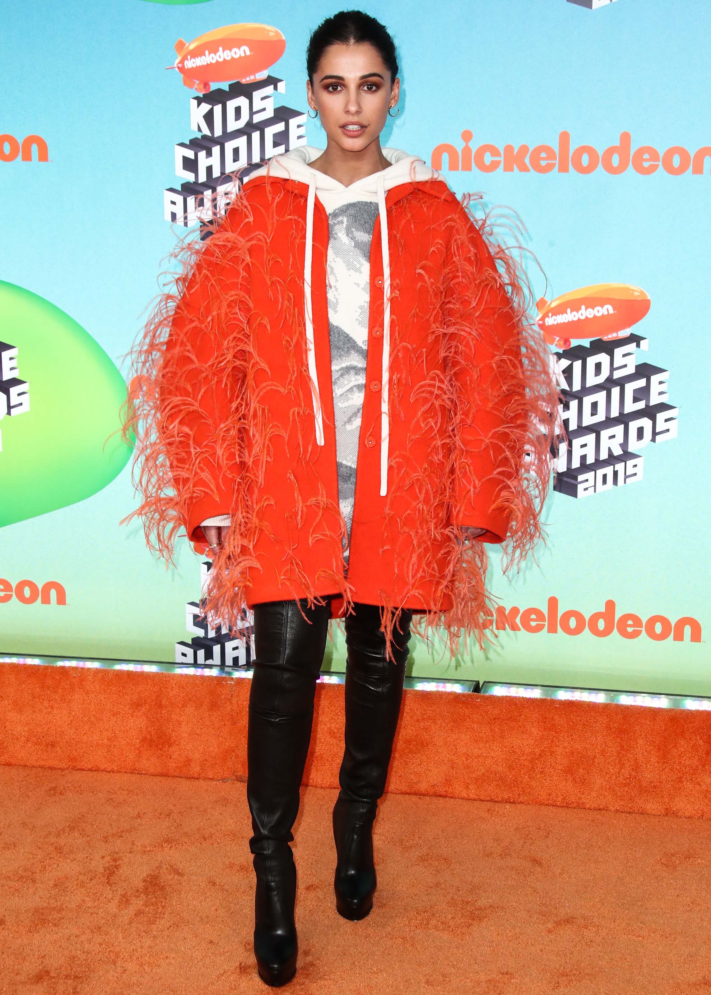 Naomi Scott attending Nickelodeon Kids’ Choice Awards