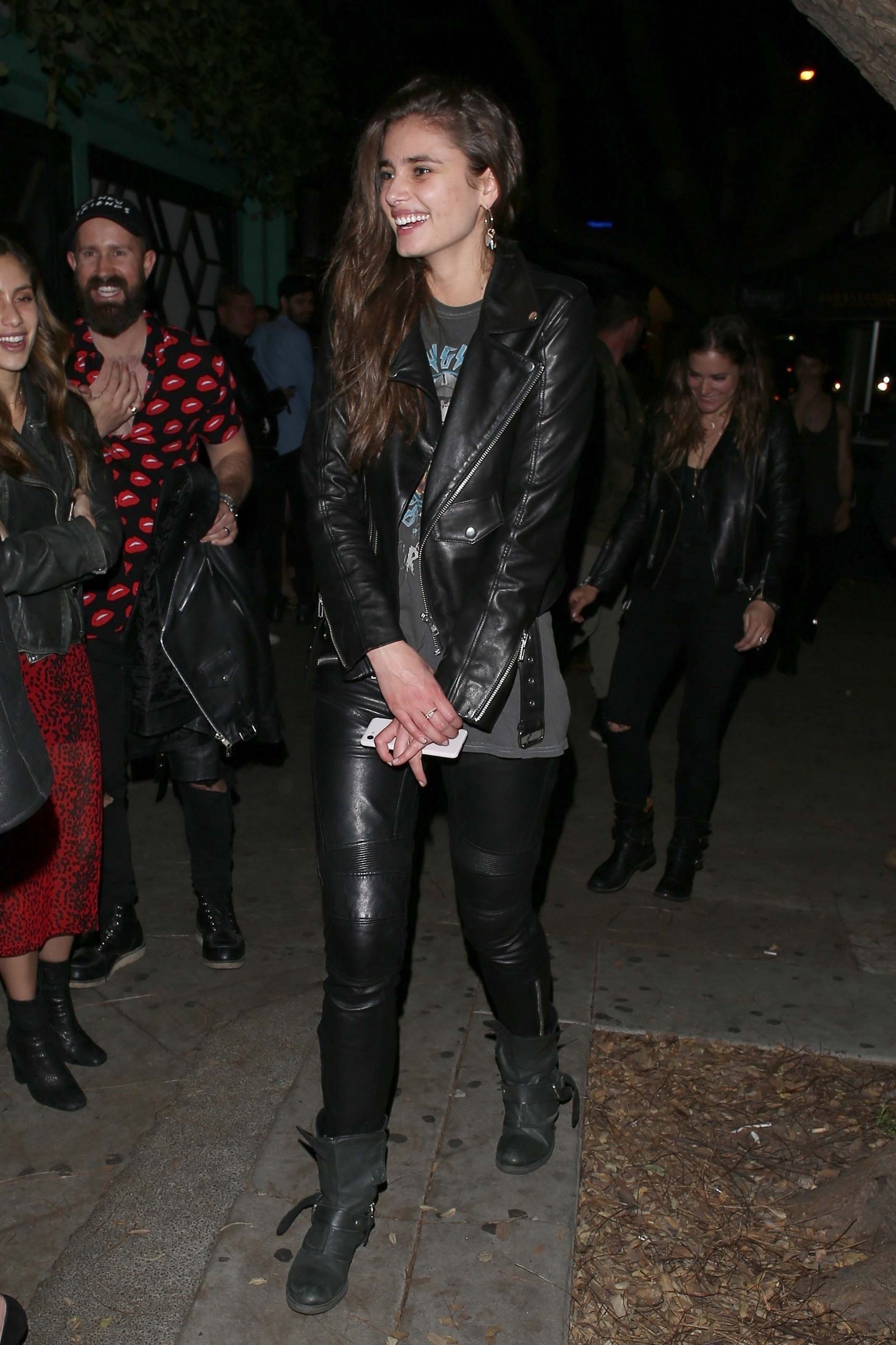 Taylor Hill leaving The Peppermint Club