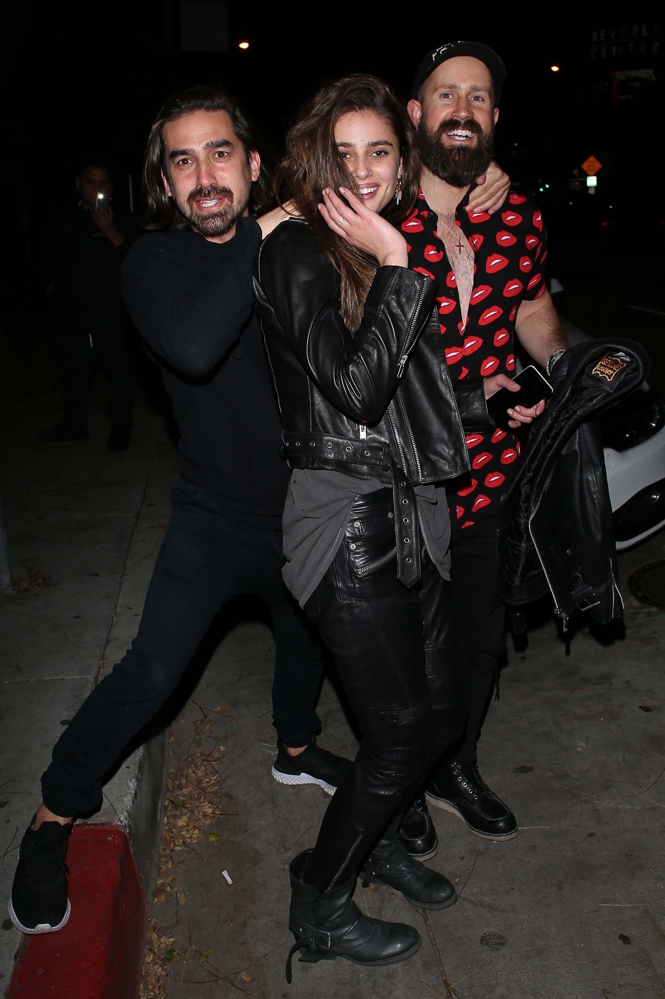 Taylor Hill leaving The Peppermint Club