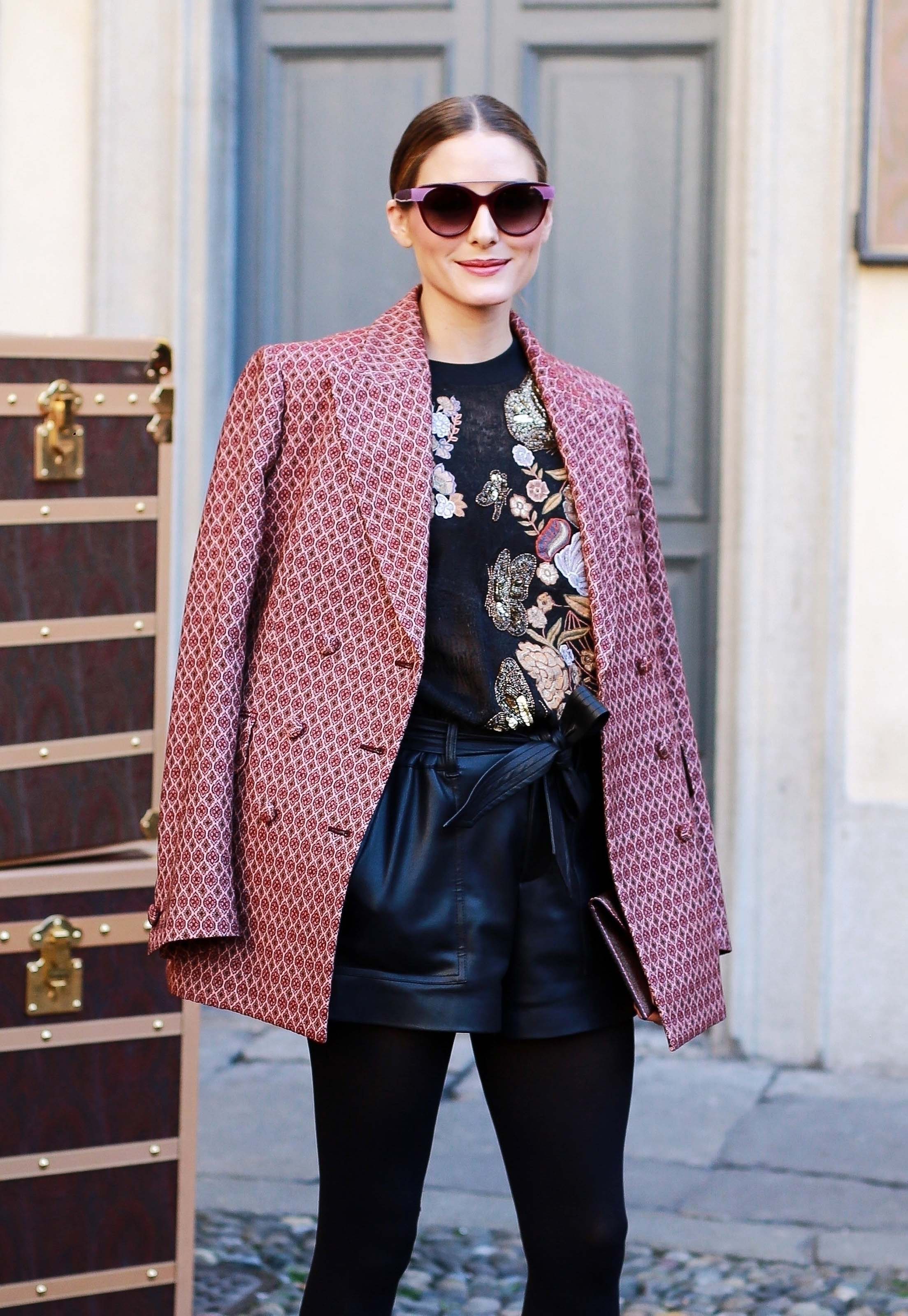 Olivia Palermo attending ETRO Autumn/Winter 2019/20 Fashion Show