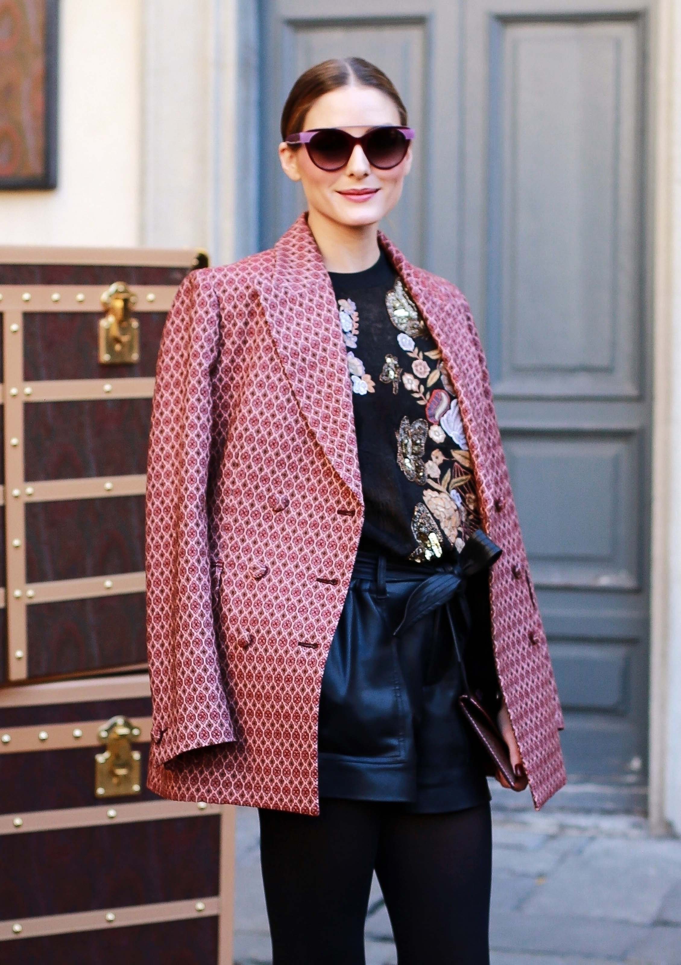 Olivia Palermo attending ETRO Autumn/Winter 2019/20 Fashion Show