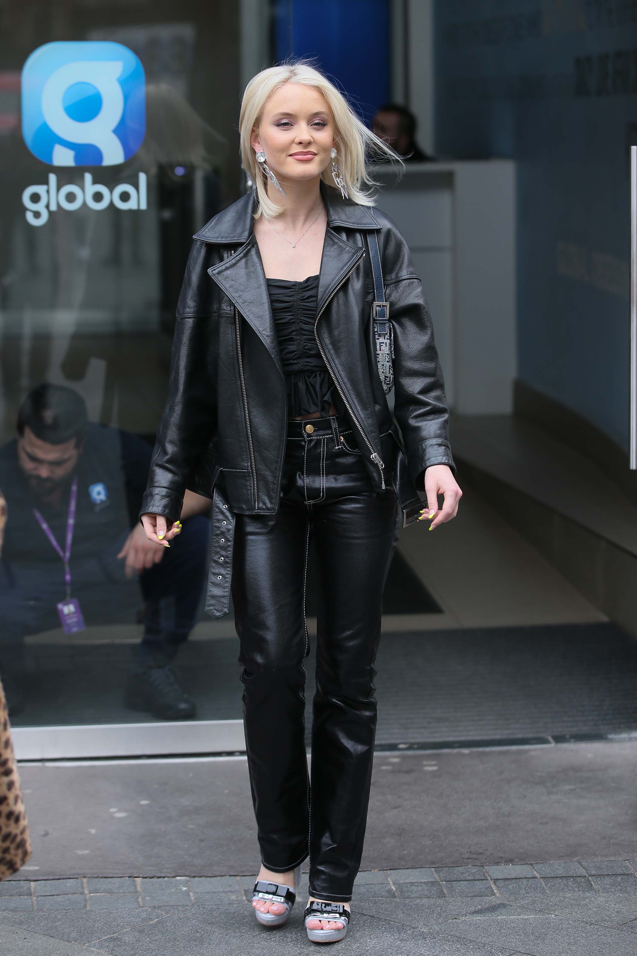 Zara Larsson at Global Studios