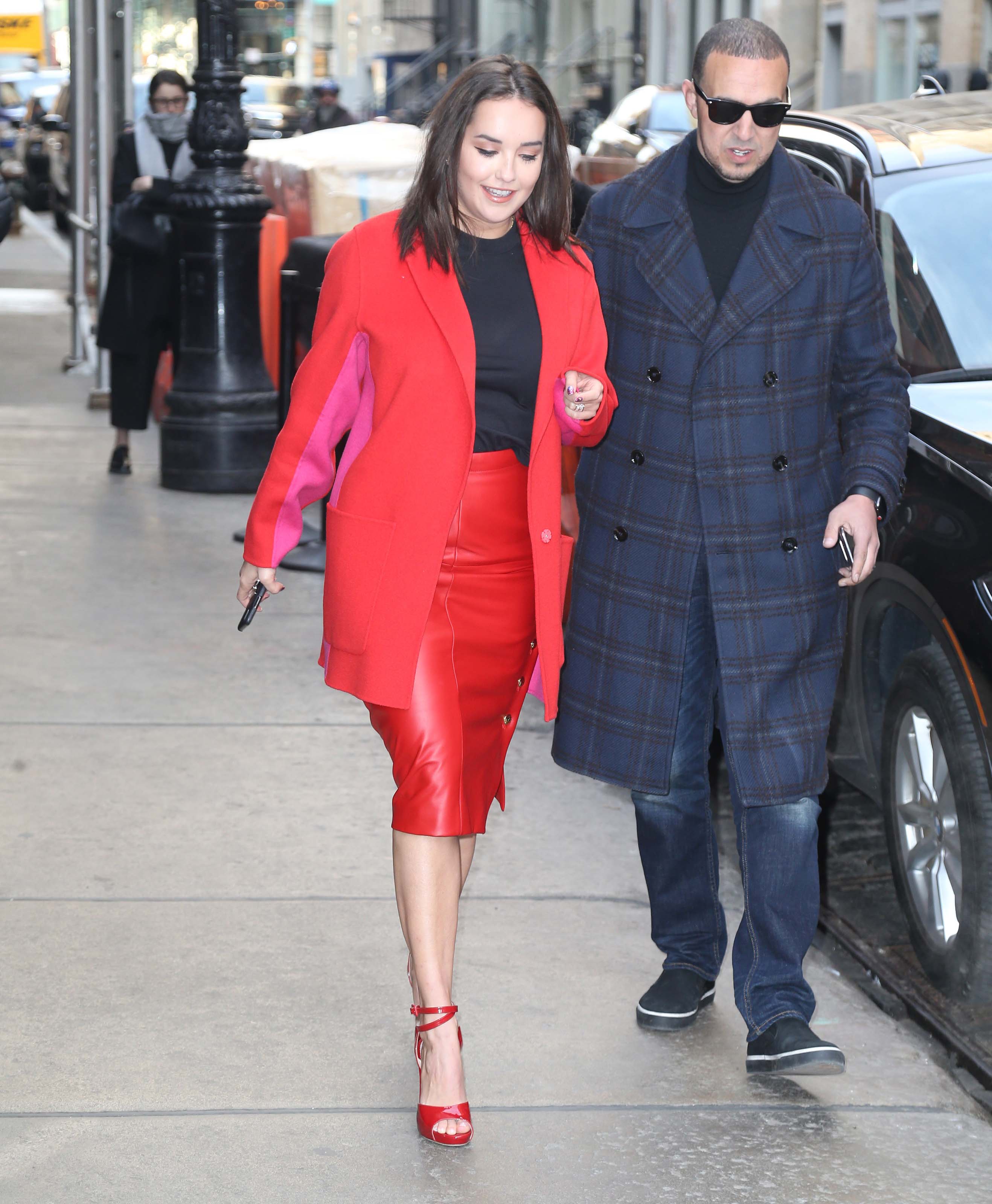 Elena Ora out in New York