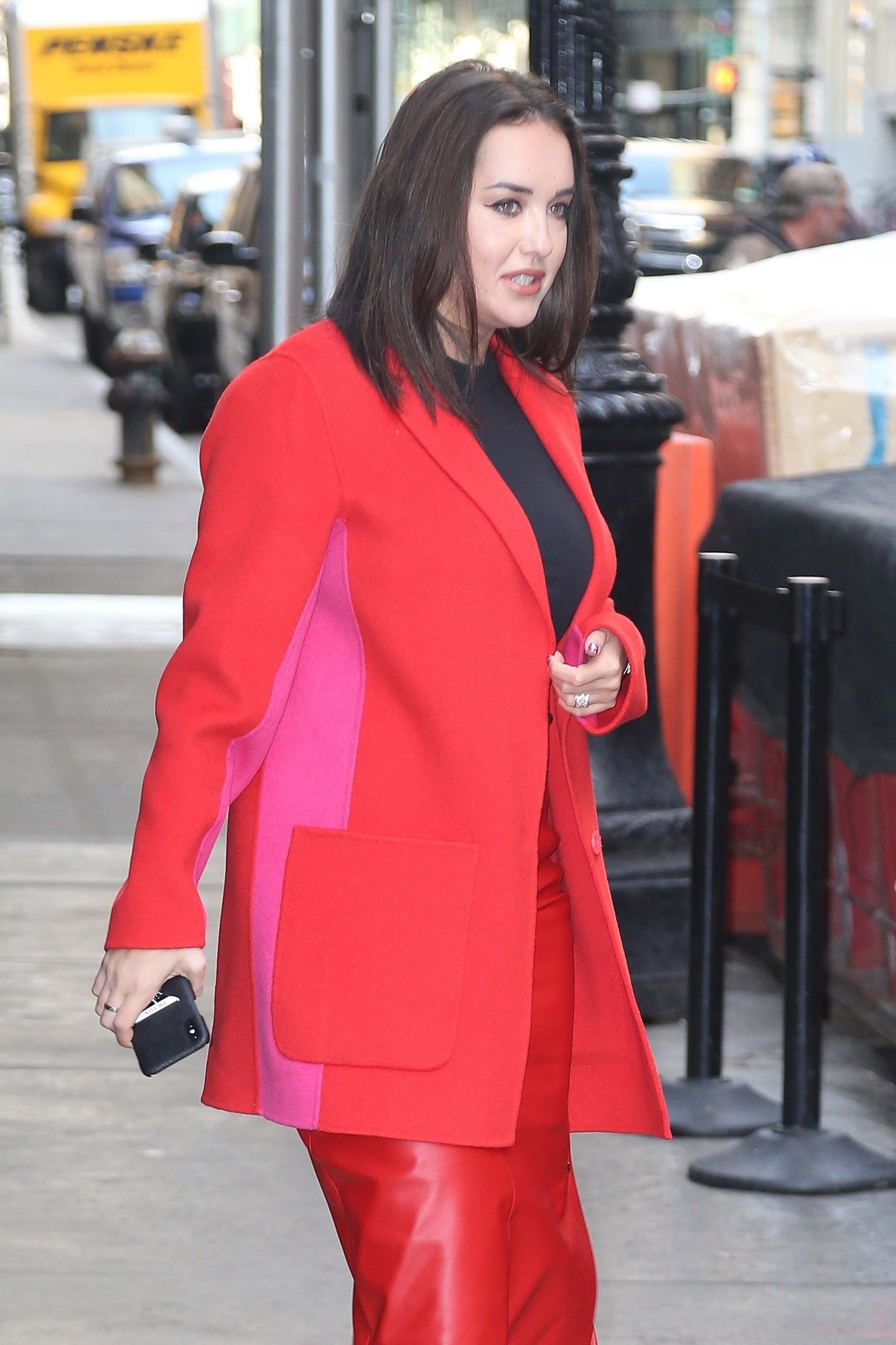 Elena Ora out in New York