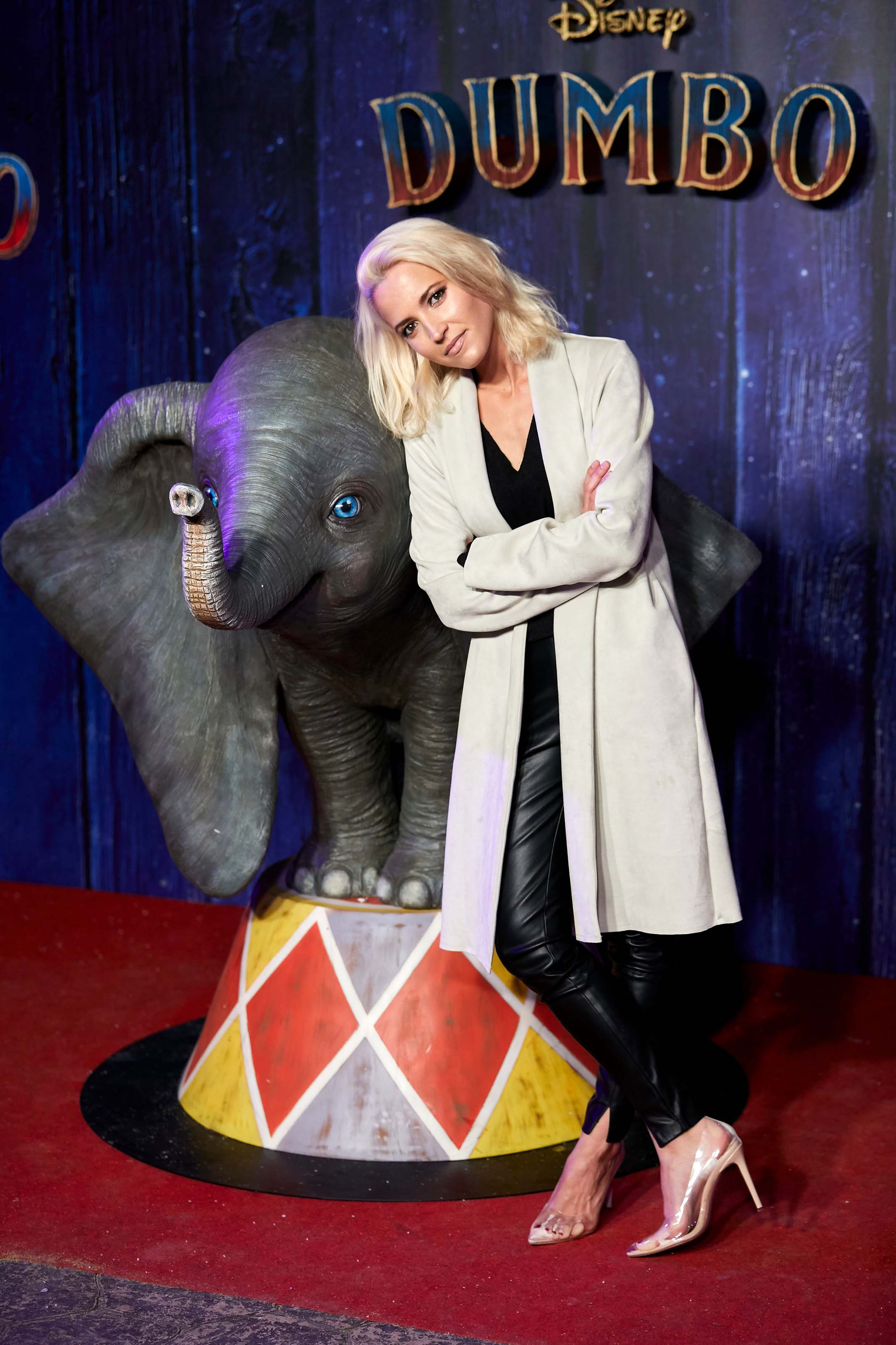 Ana Fernandez attends Dumbo film premiere