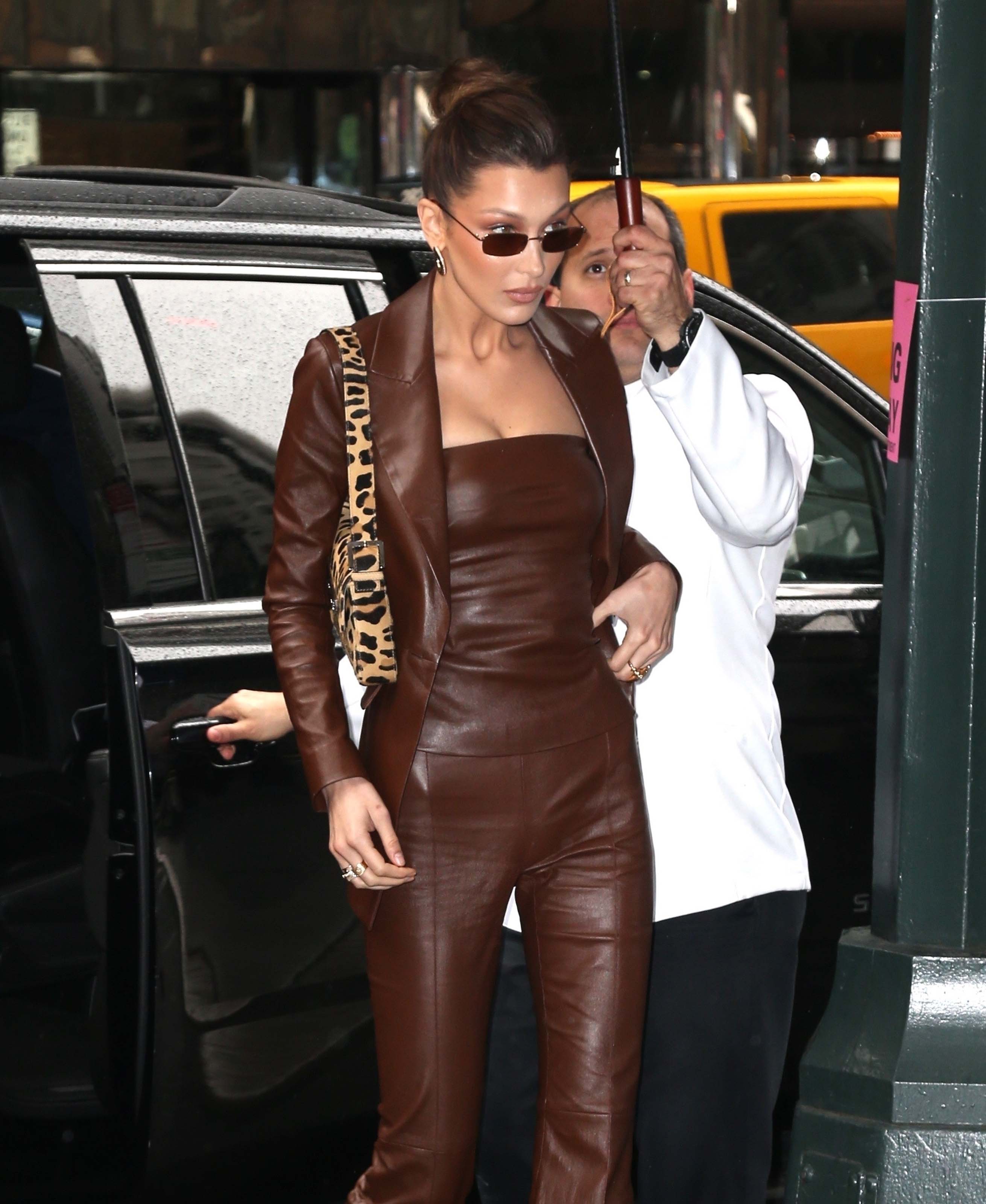 Bella Hadid outside 2019 Variety’s Power of Women