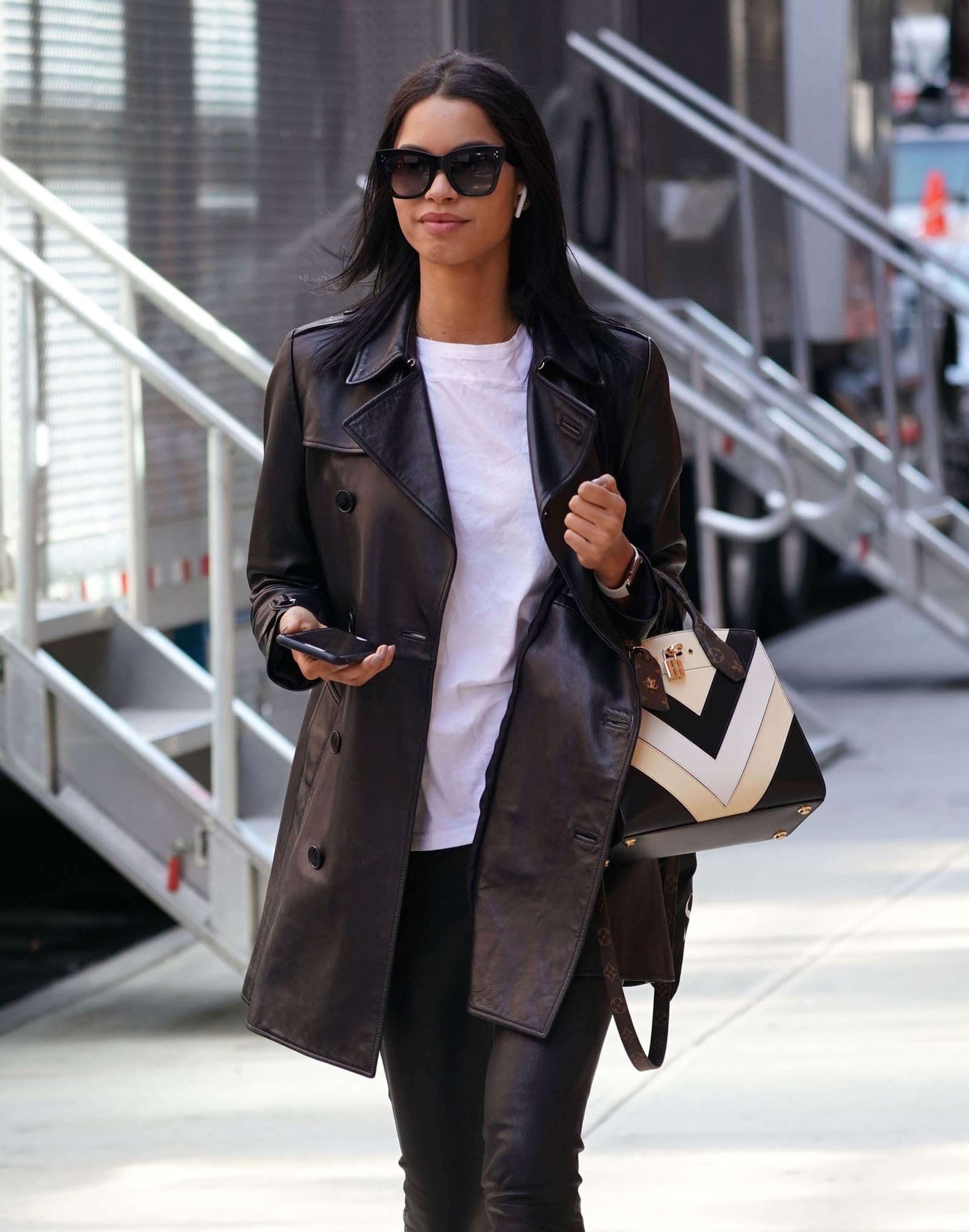 Daiane Sodre is seen in NYC