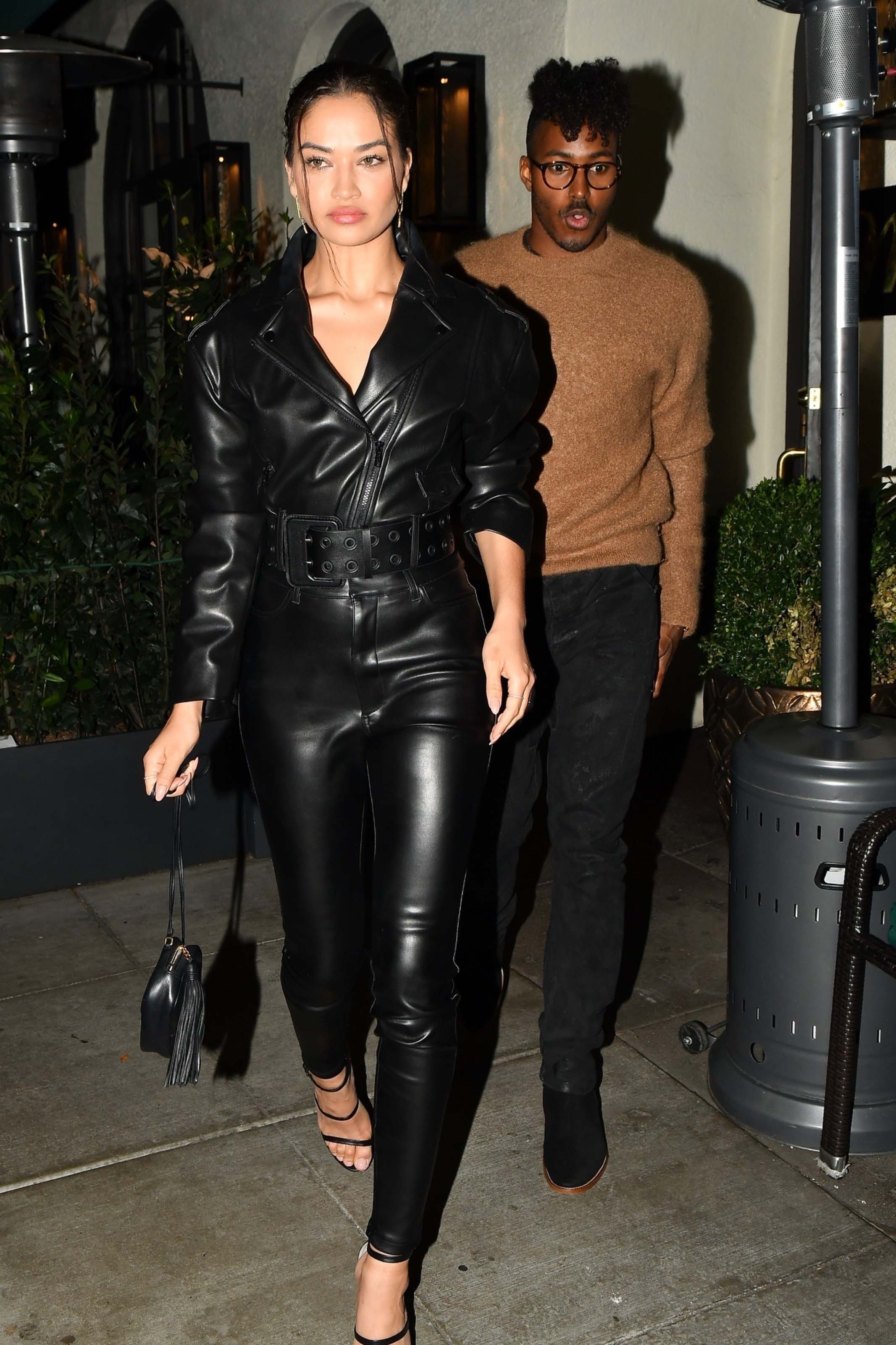 Shanina Shaik seen at Madeos