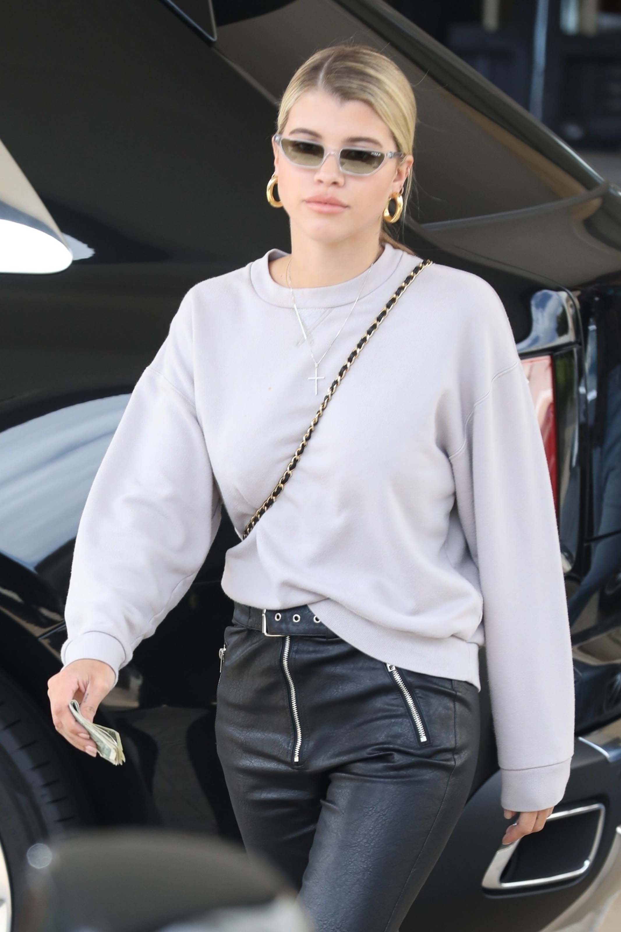 Sofia Richie leaves Barneys New York