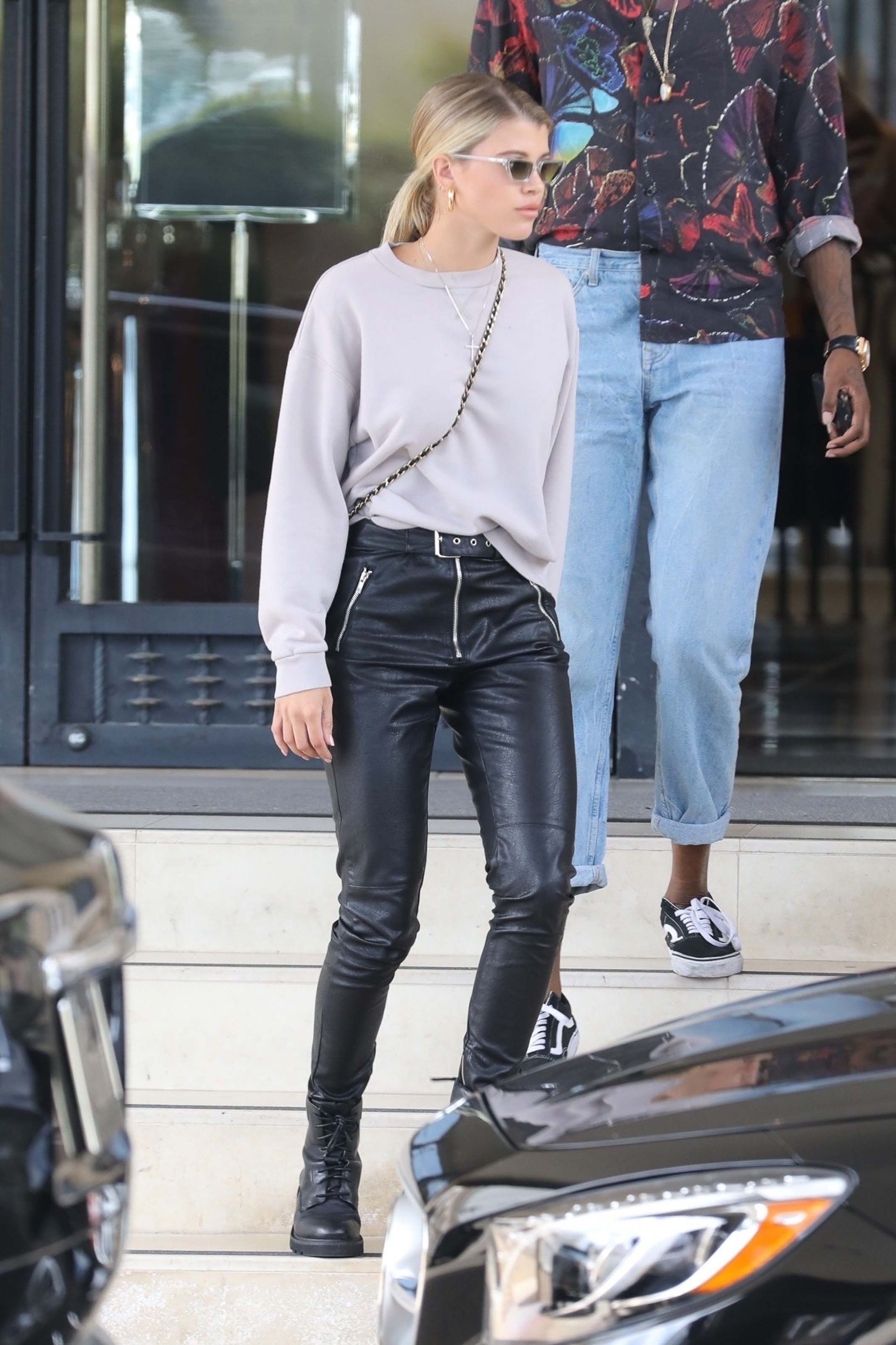 Sofia Richie leaves Barneys New York