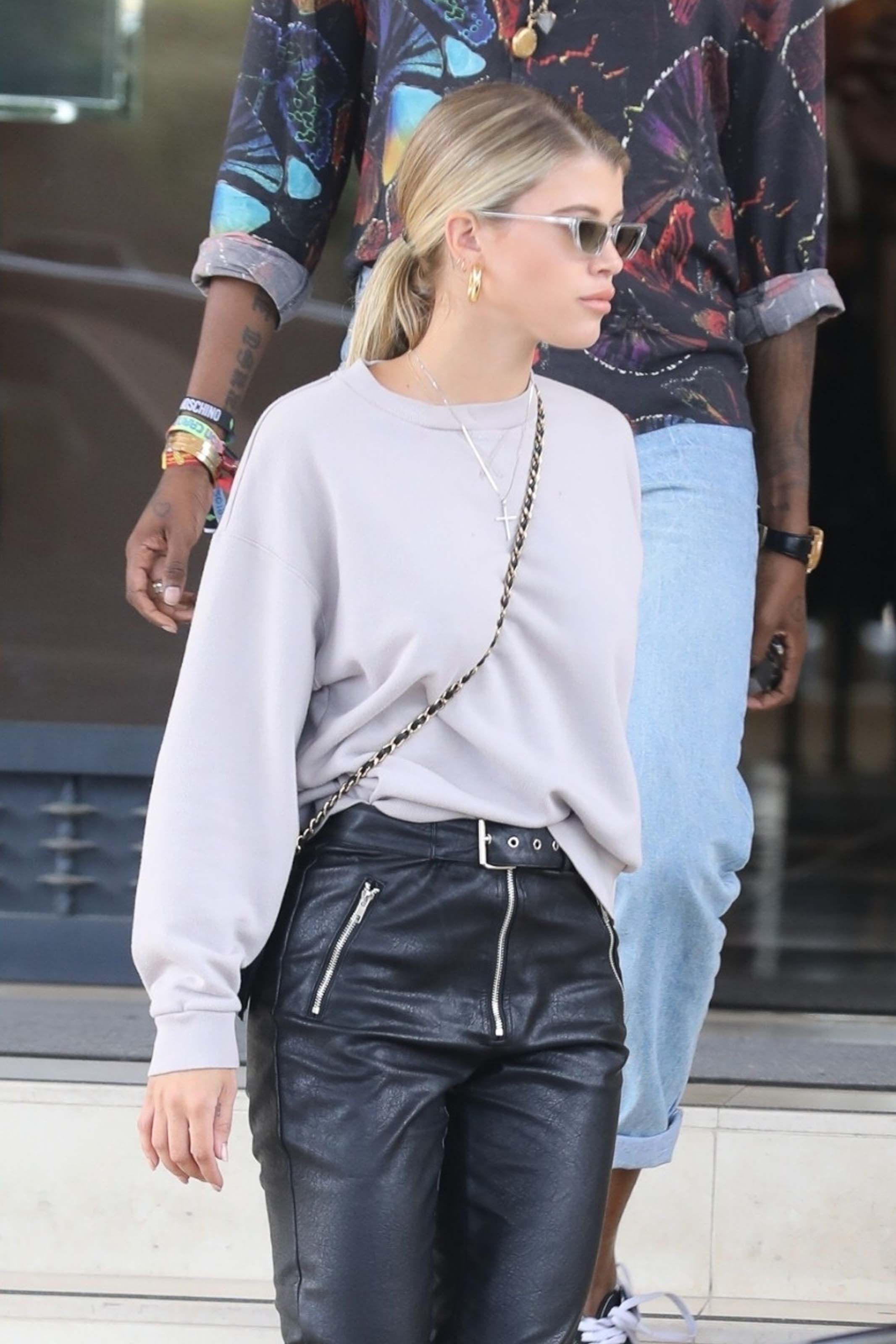 Sofia Richie leaves Barneys New York