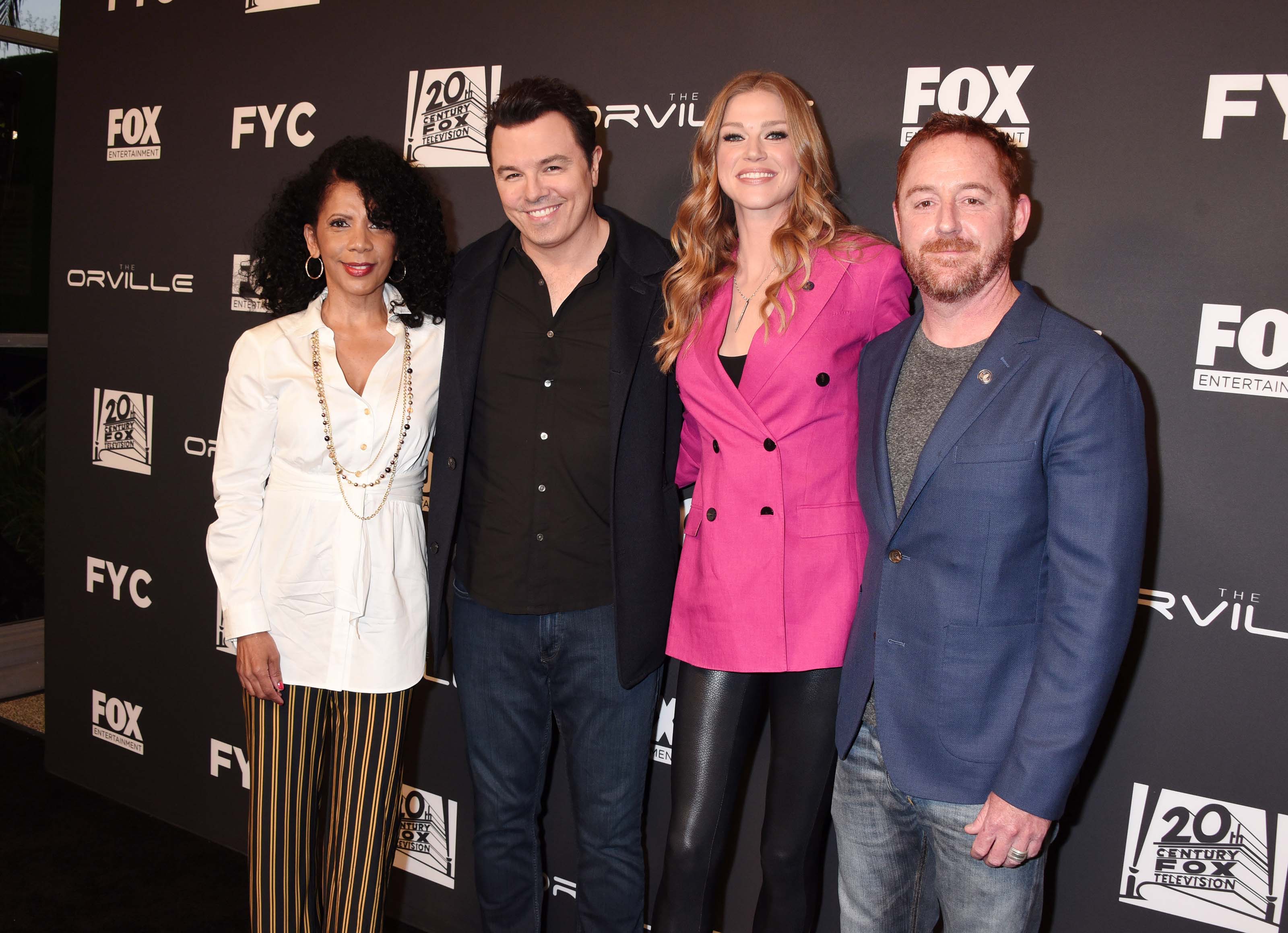 Adrianne Palicki attends The Orville TV Show photocall, Los Angeles 24.04.2019