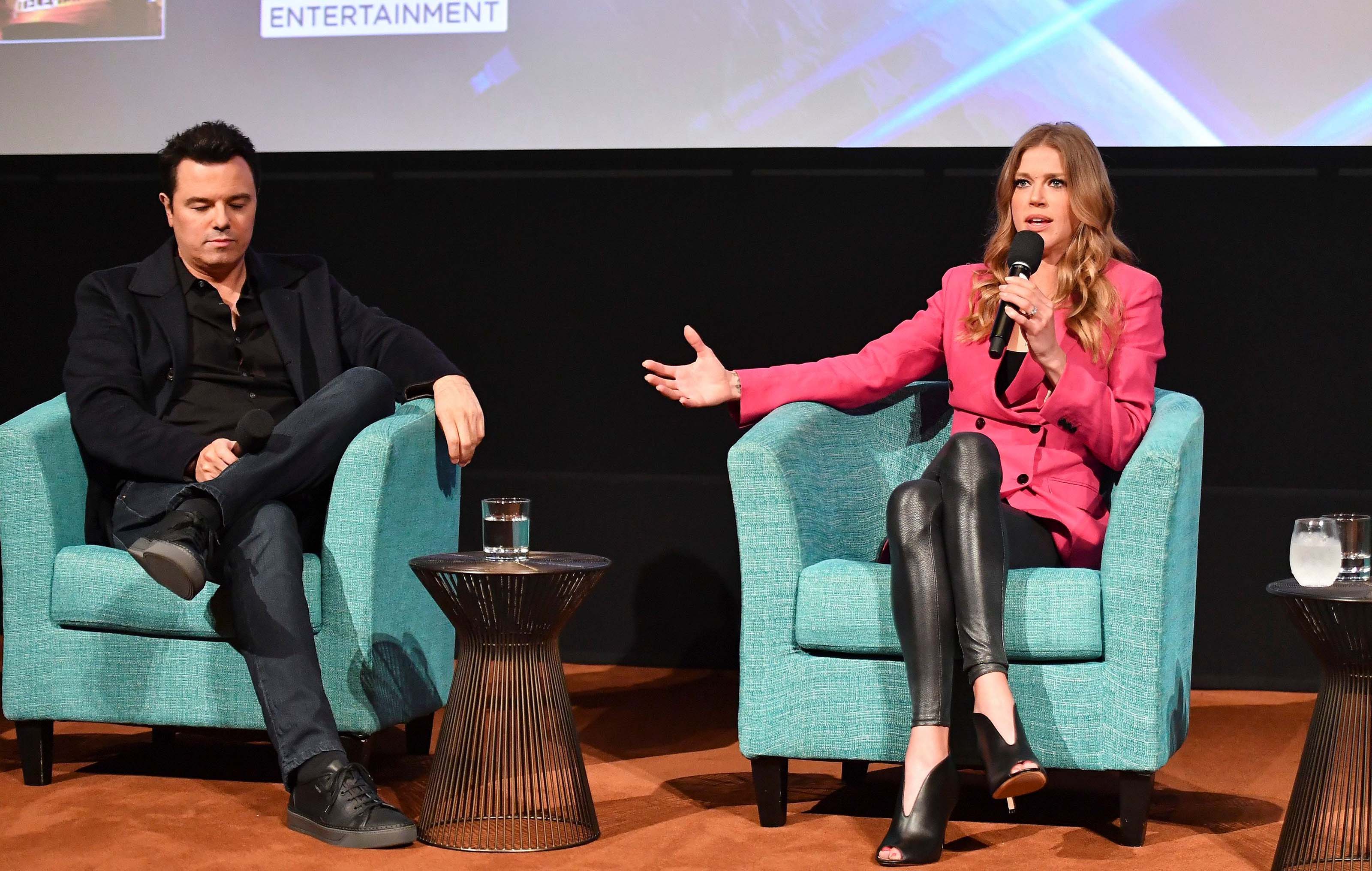 Adrianne Palicki attends The Orville TV Show photocall, Los Angeles 24.04.2019