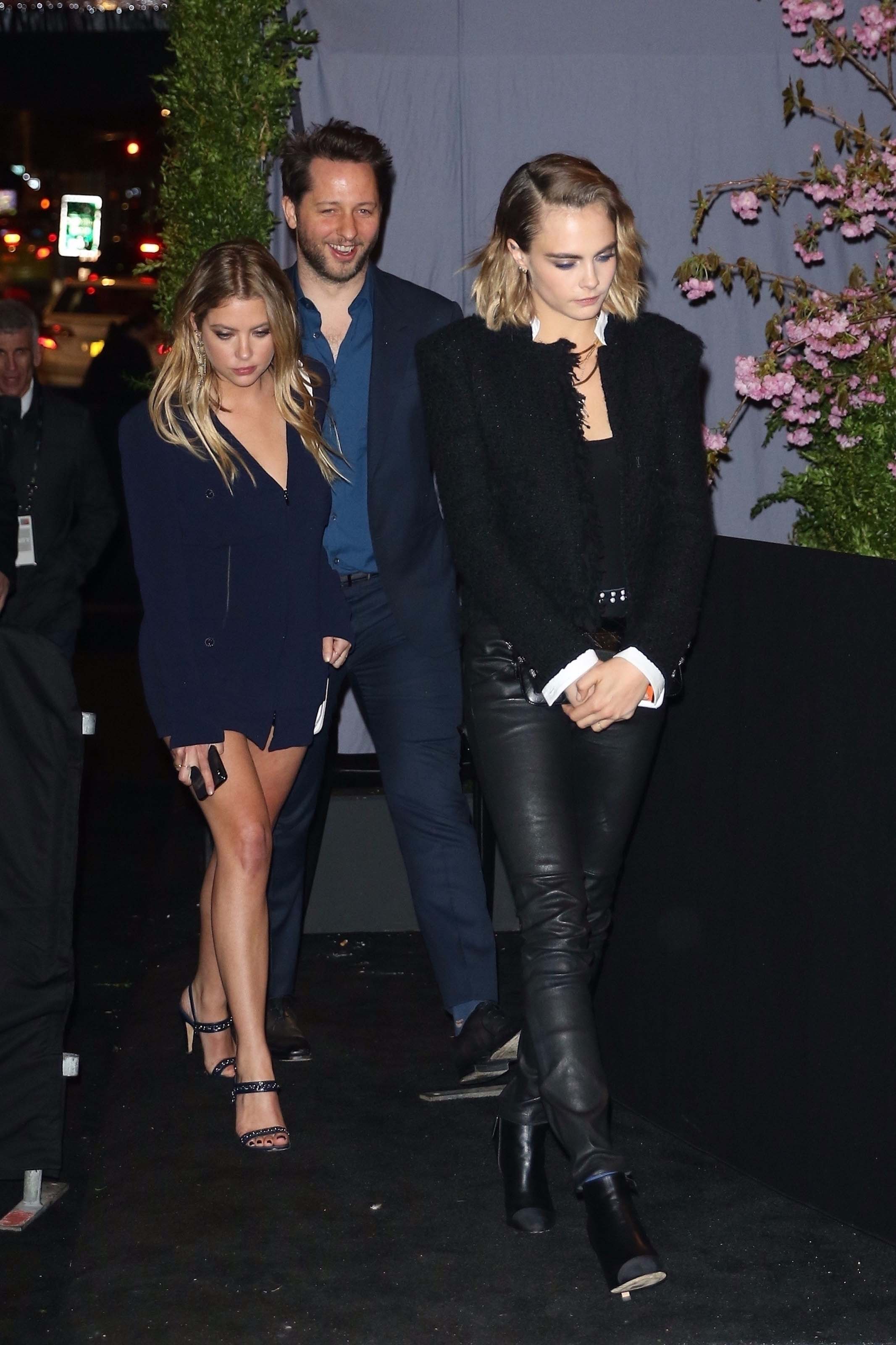 Cara Delevingne attends 14th Annual Tribeca Film Festival Artists Dinner hosted by Chanel in New Yor