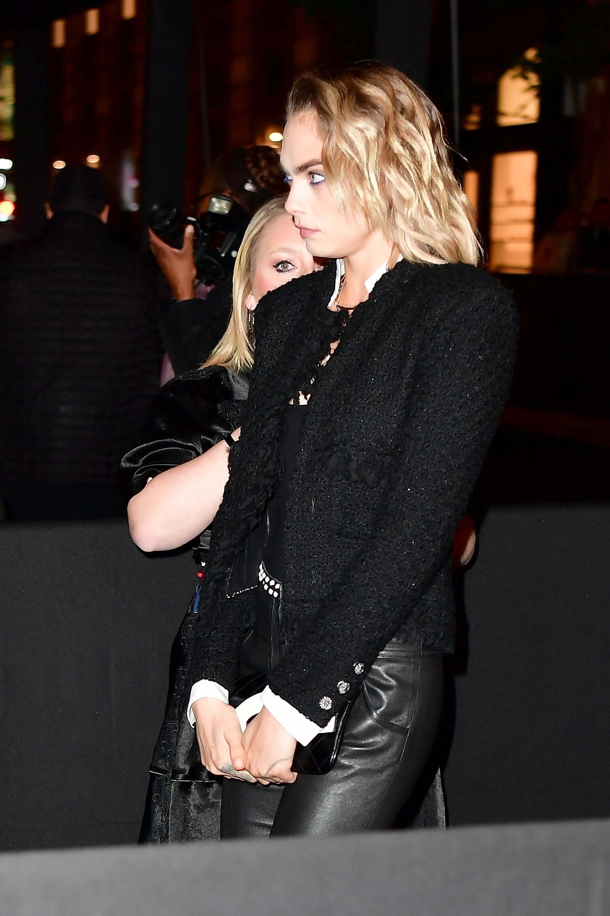 Cara Delevingne attends 14th Annual Tribeca Film Festival Artists Dinner hosted by Chanel in New Yor