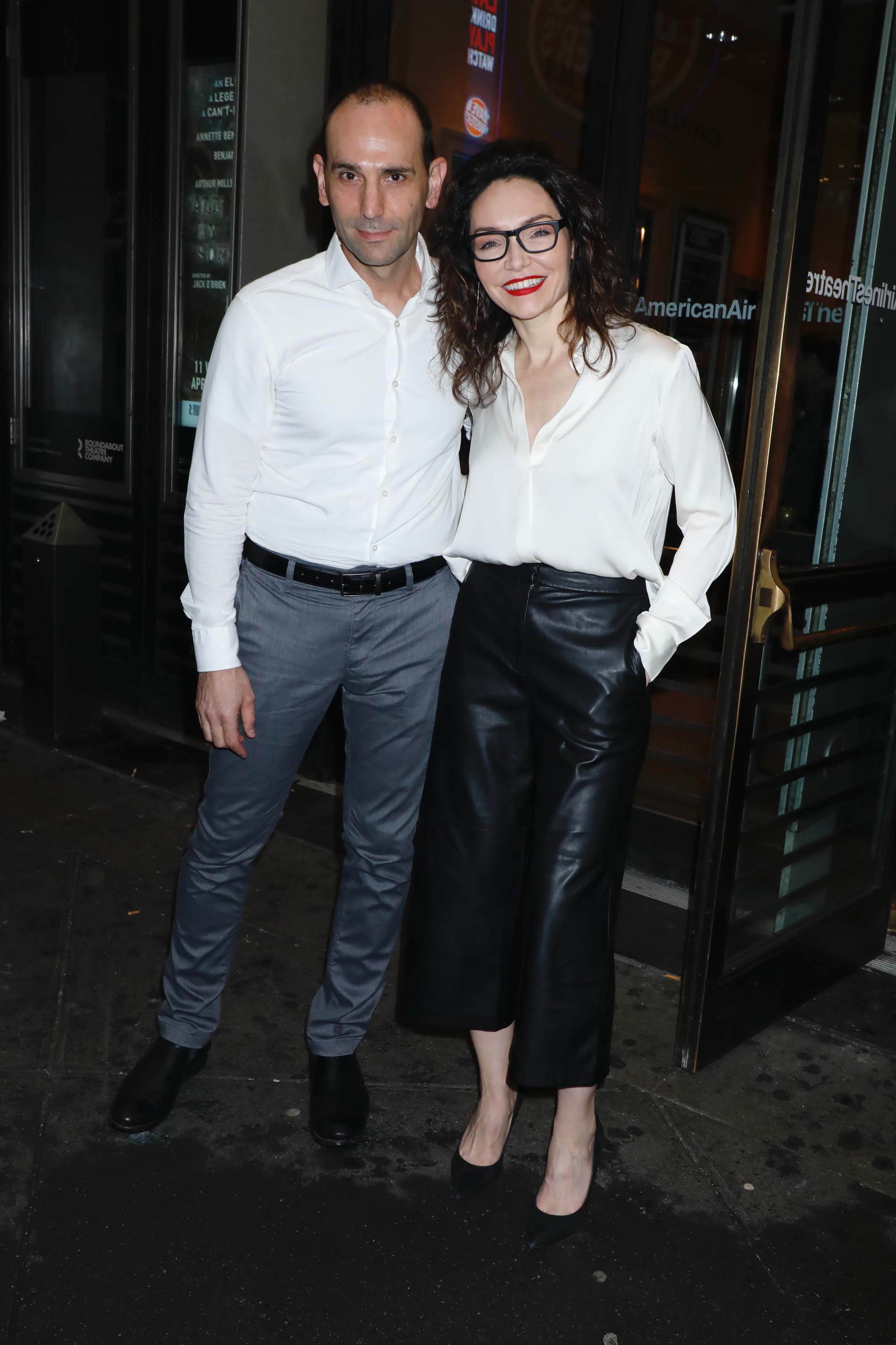 Katrina Lenk attends All My Sons play Broadway opening night, New York 22.04.2019