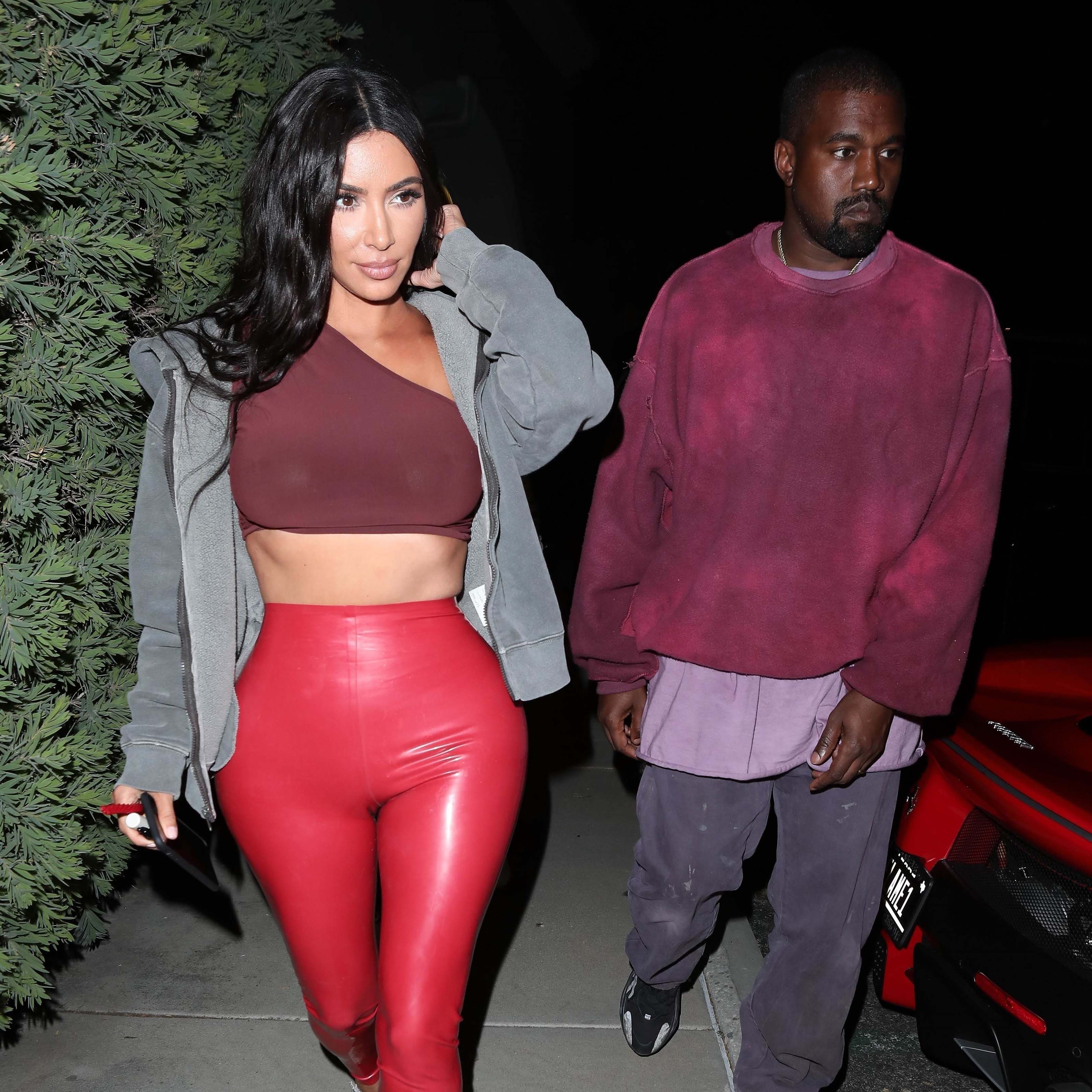 Kim Kardashian leaves Travis Scott’s birthday party at Cinepolis Luxury Cinemas in Thousand Oaks 25.