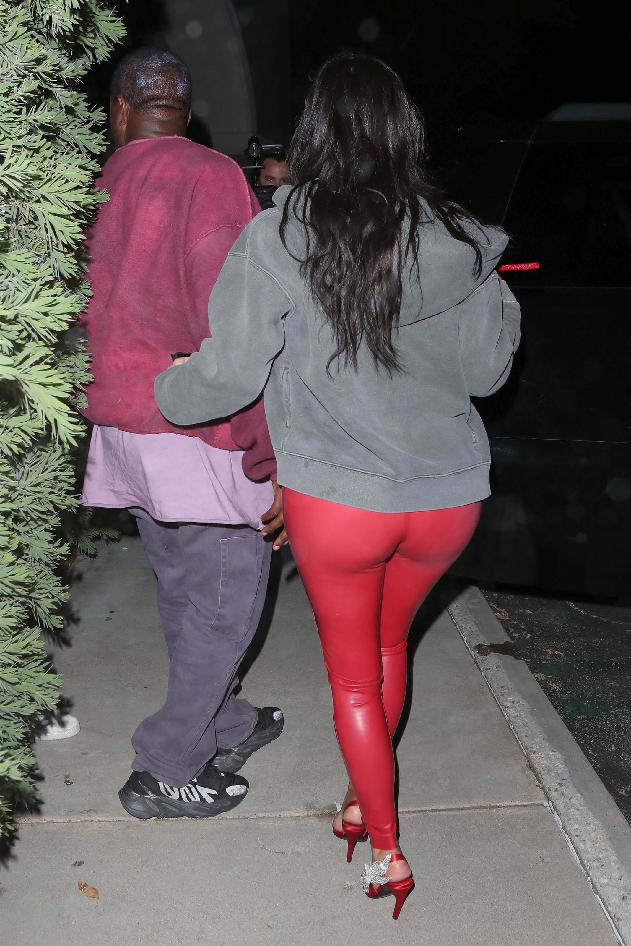 Kim Kardashian leaves Travis Scott’s birthday party at Cinepolis Luxury Cinemas in Thousand Oaks 25.