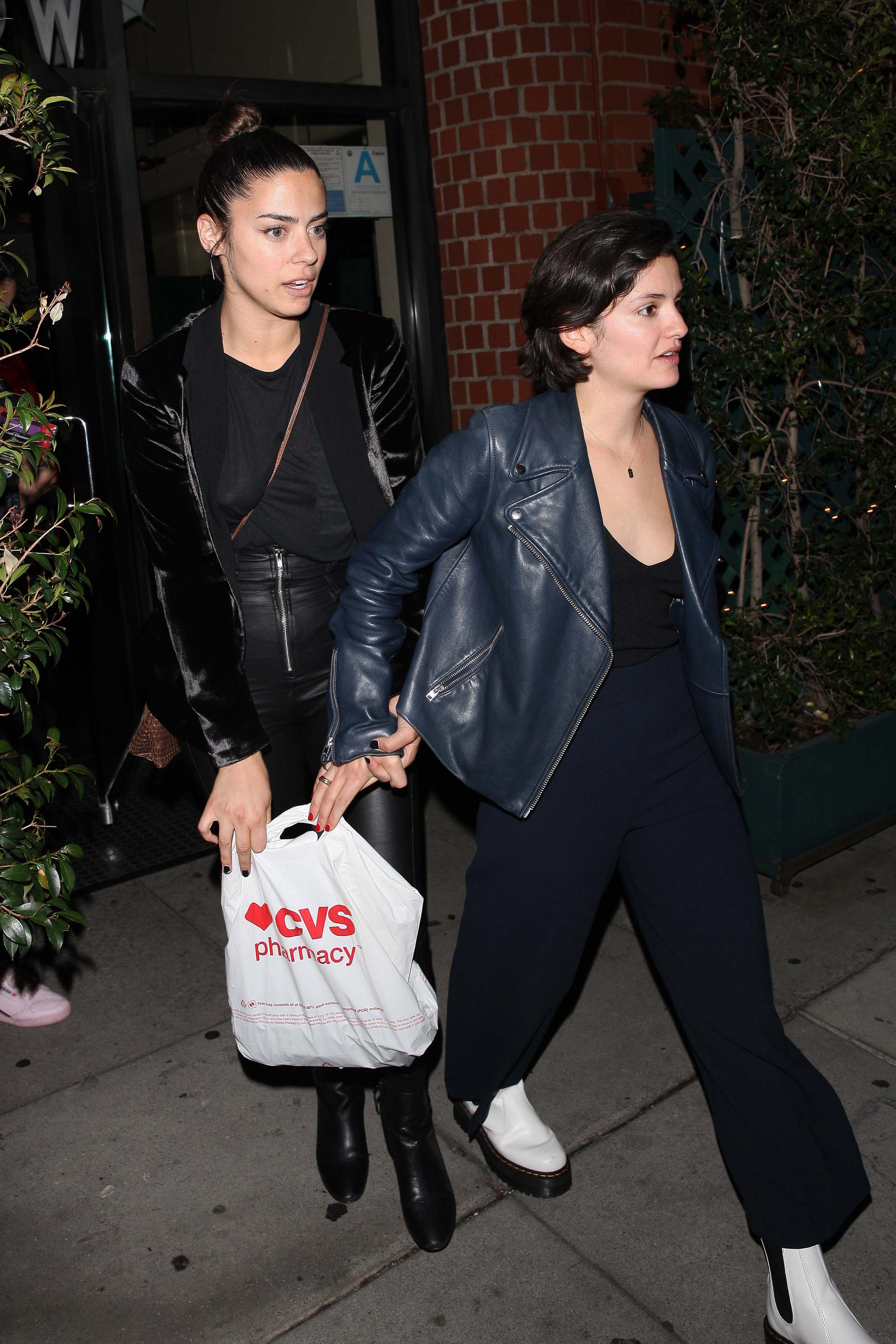 Lorenza Izzo grab dinner at Mr Chow in Beverly Hills 18.04.2019