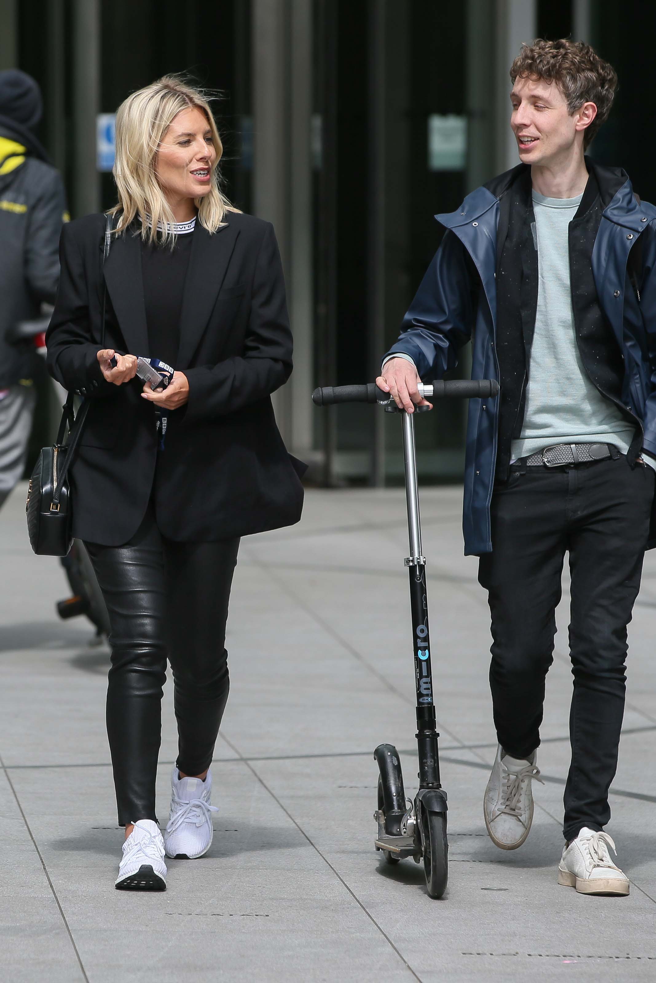 Mollie King leaving BBC Radio One studios - London 25.04.2019