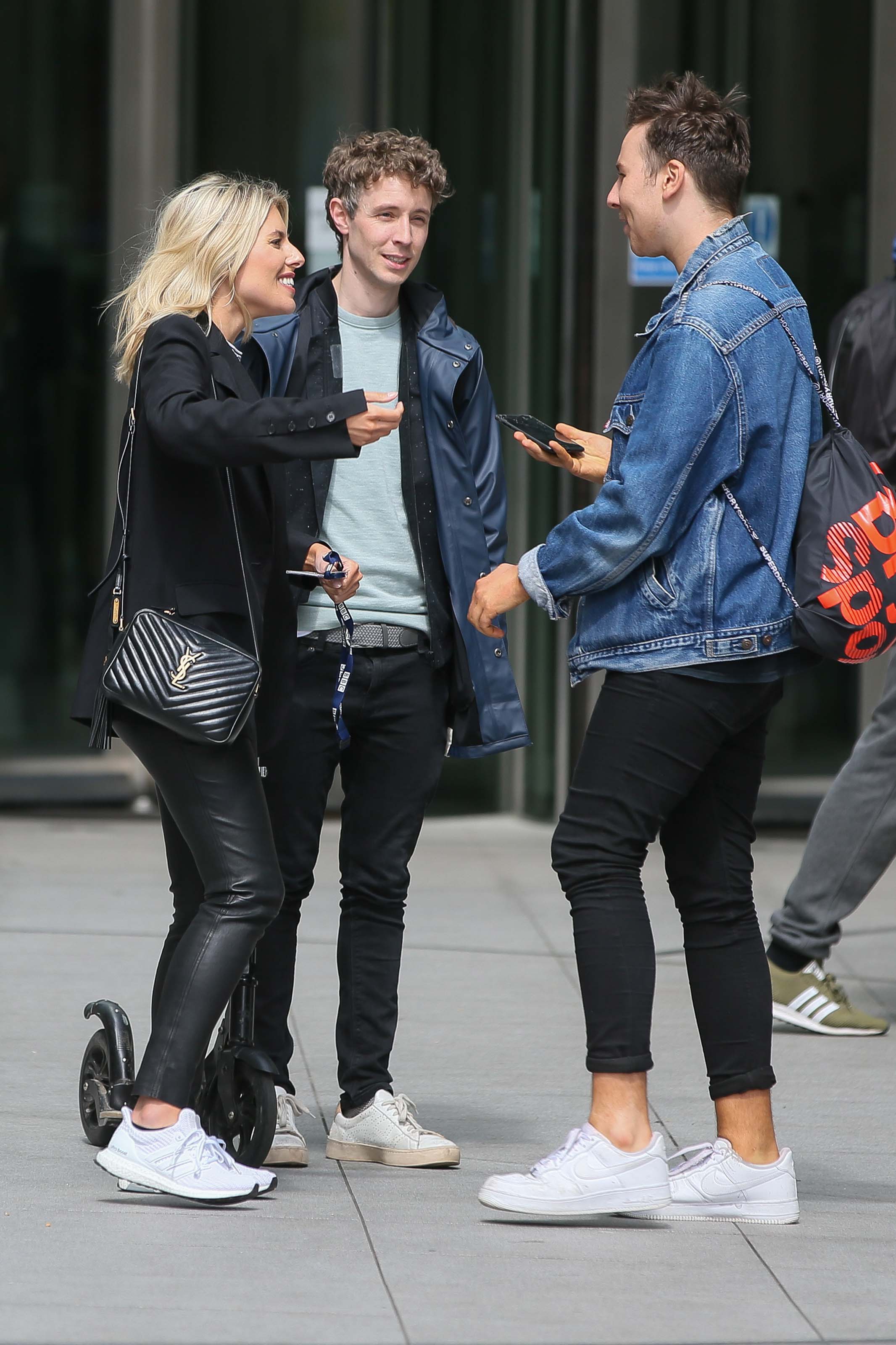 Mollie King leaving BBC Radio One studios - London 25.04.2019