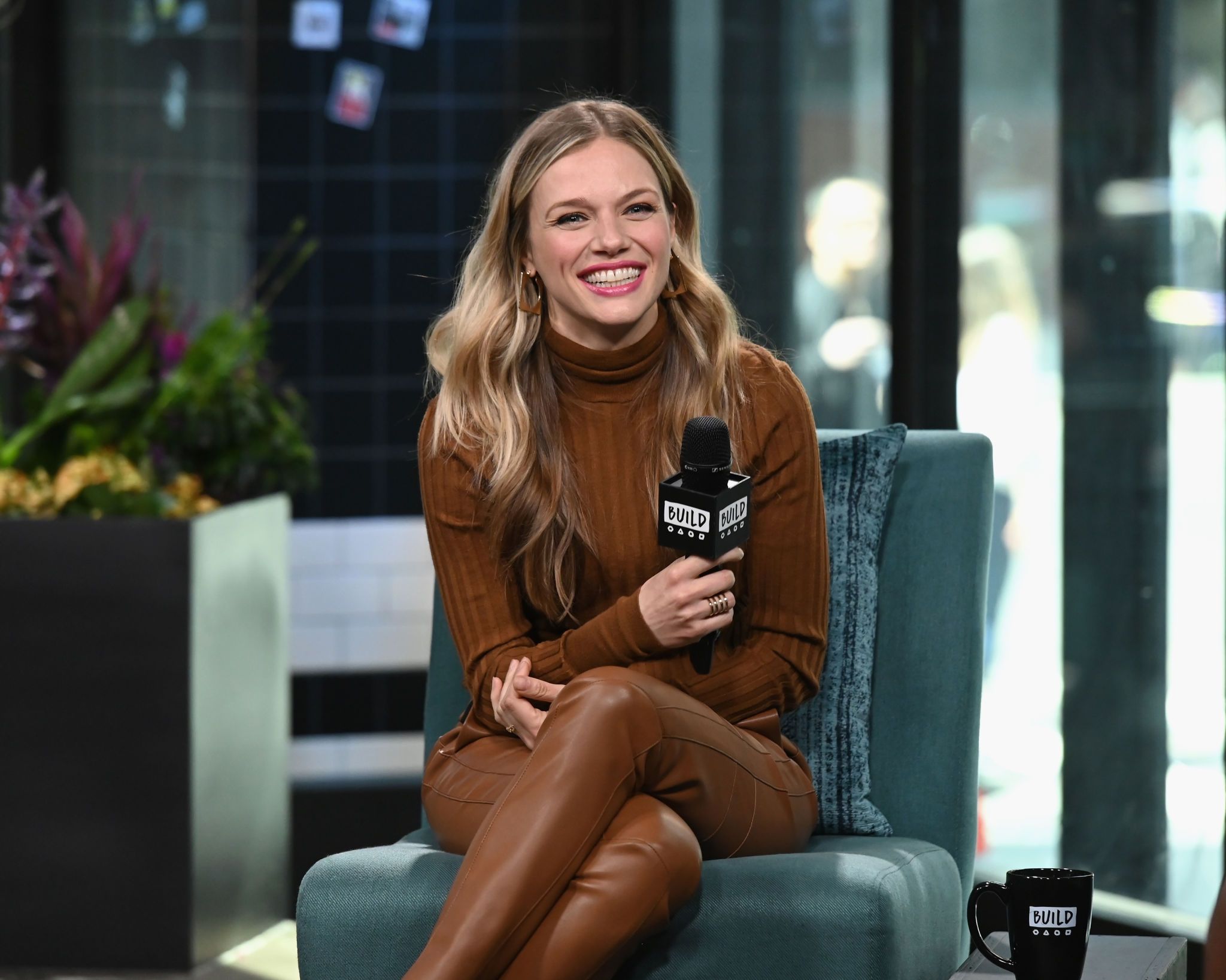 Tracy Spiridakos at AOL Build for Chicago PD in NY - 4/23/19