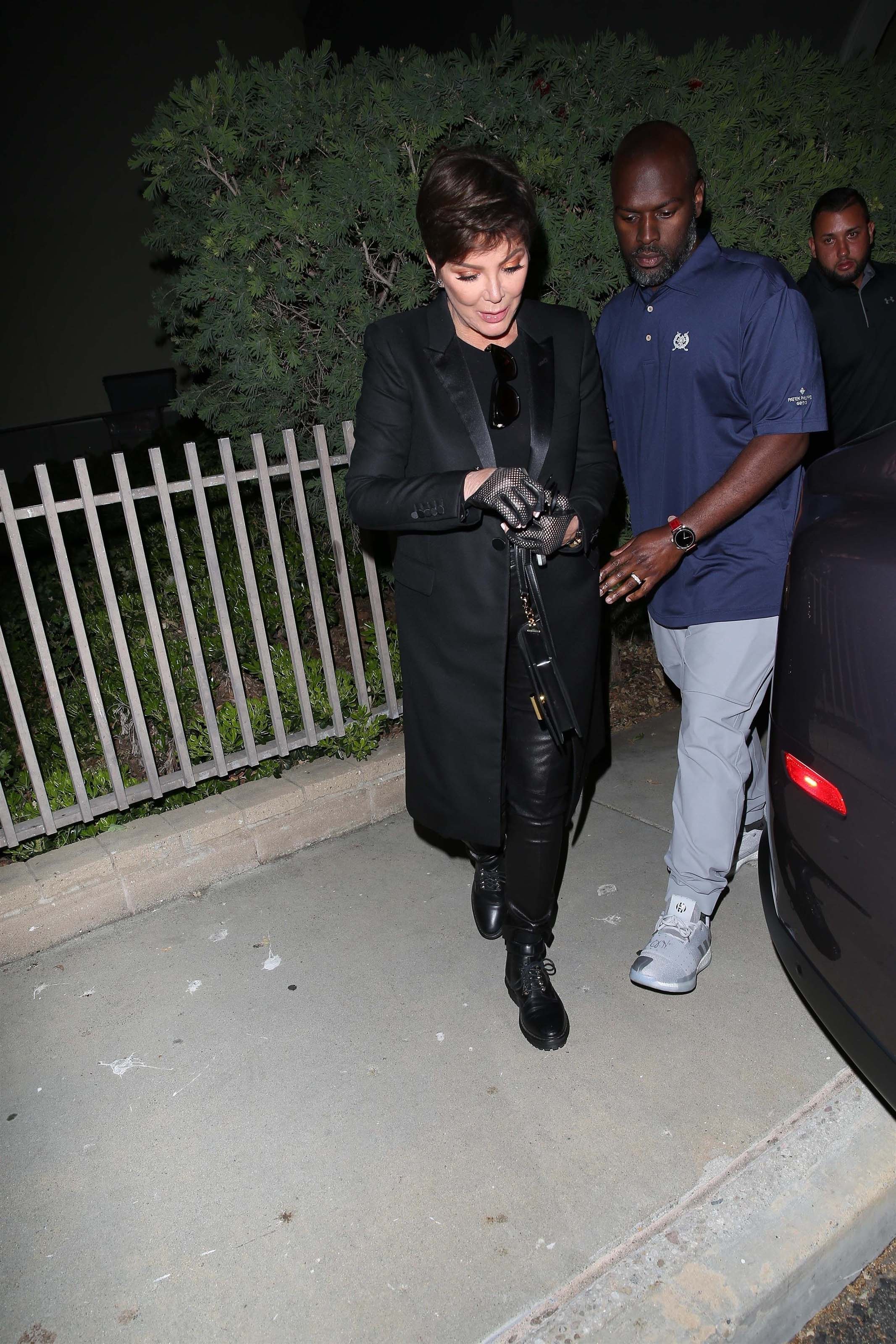 Kris Jenner attends Travis Scott’s early birthday party