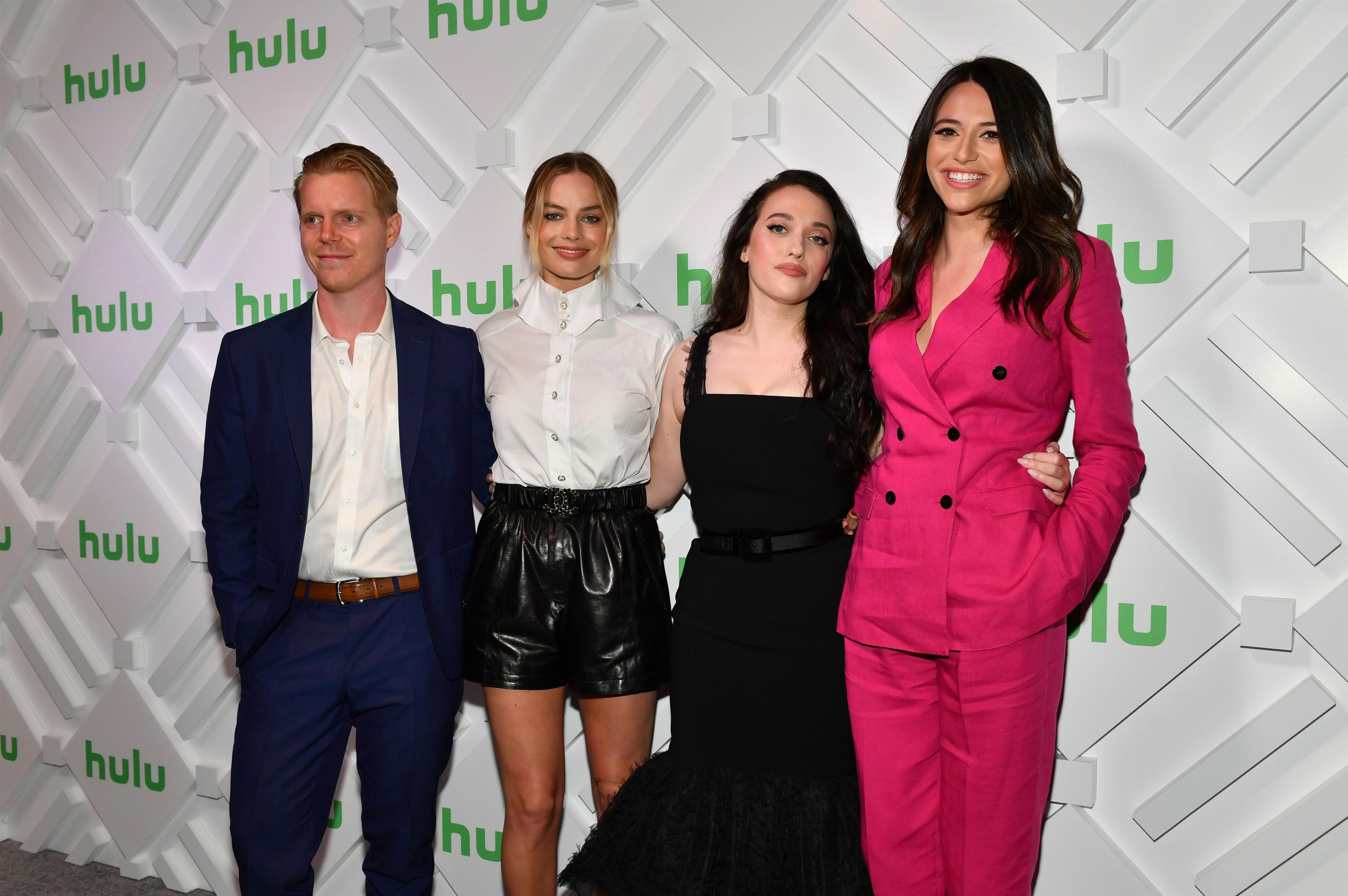 Margot Robbie attends Hulu upfront presentation