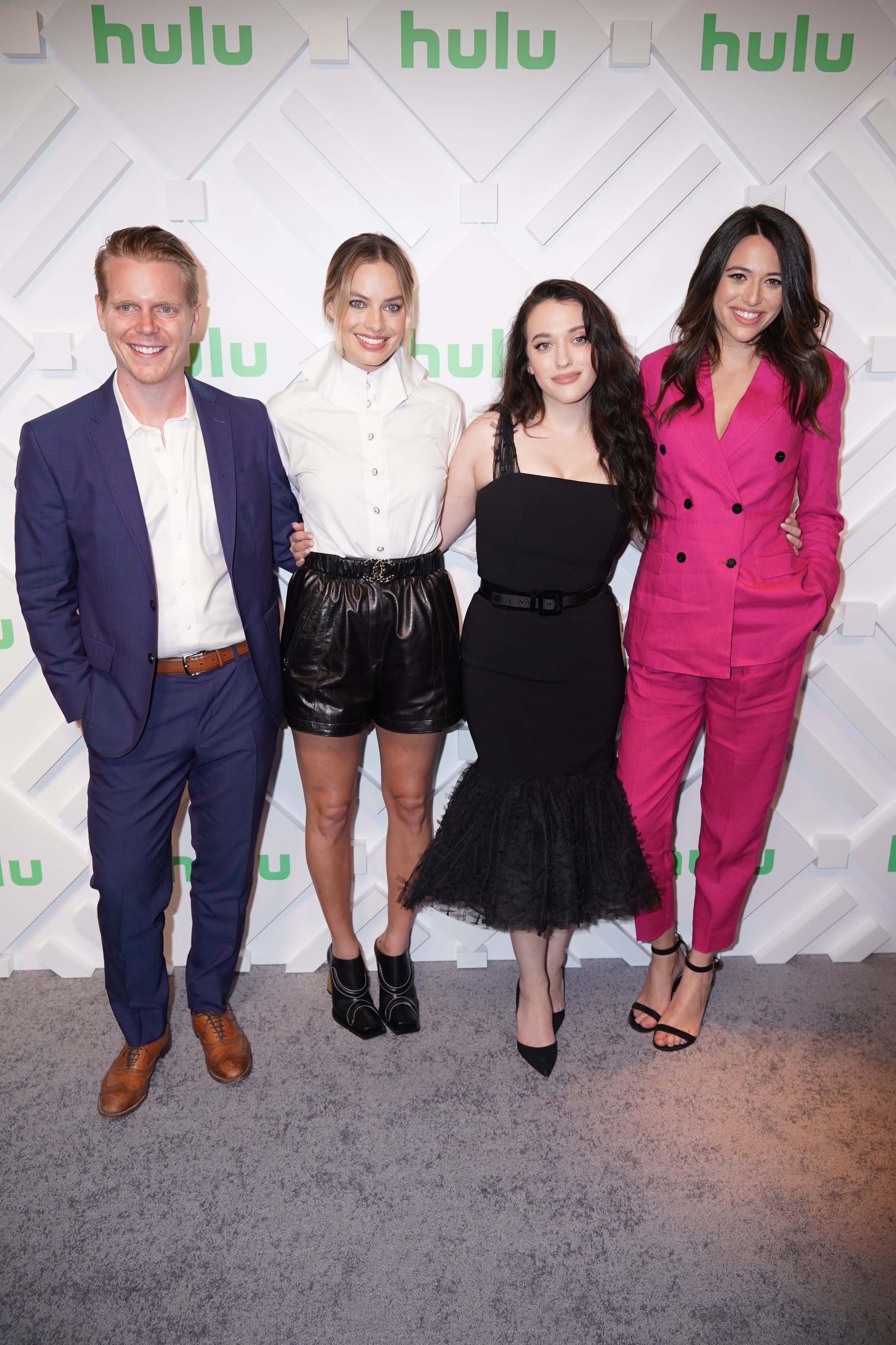 Margot Robbie attends Hulu upfront presentation