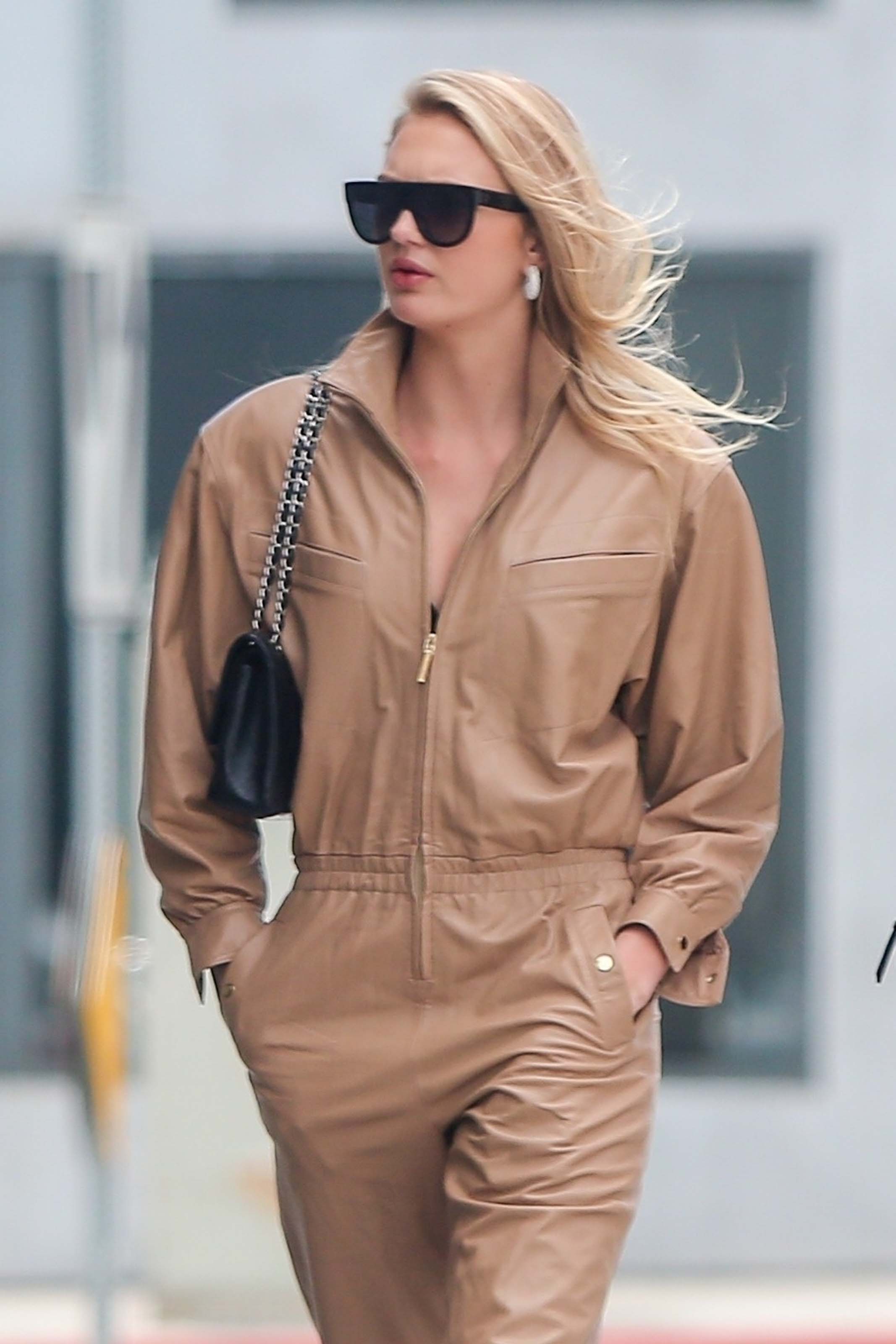 Romee Strijd out for lunch in LA