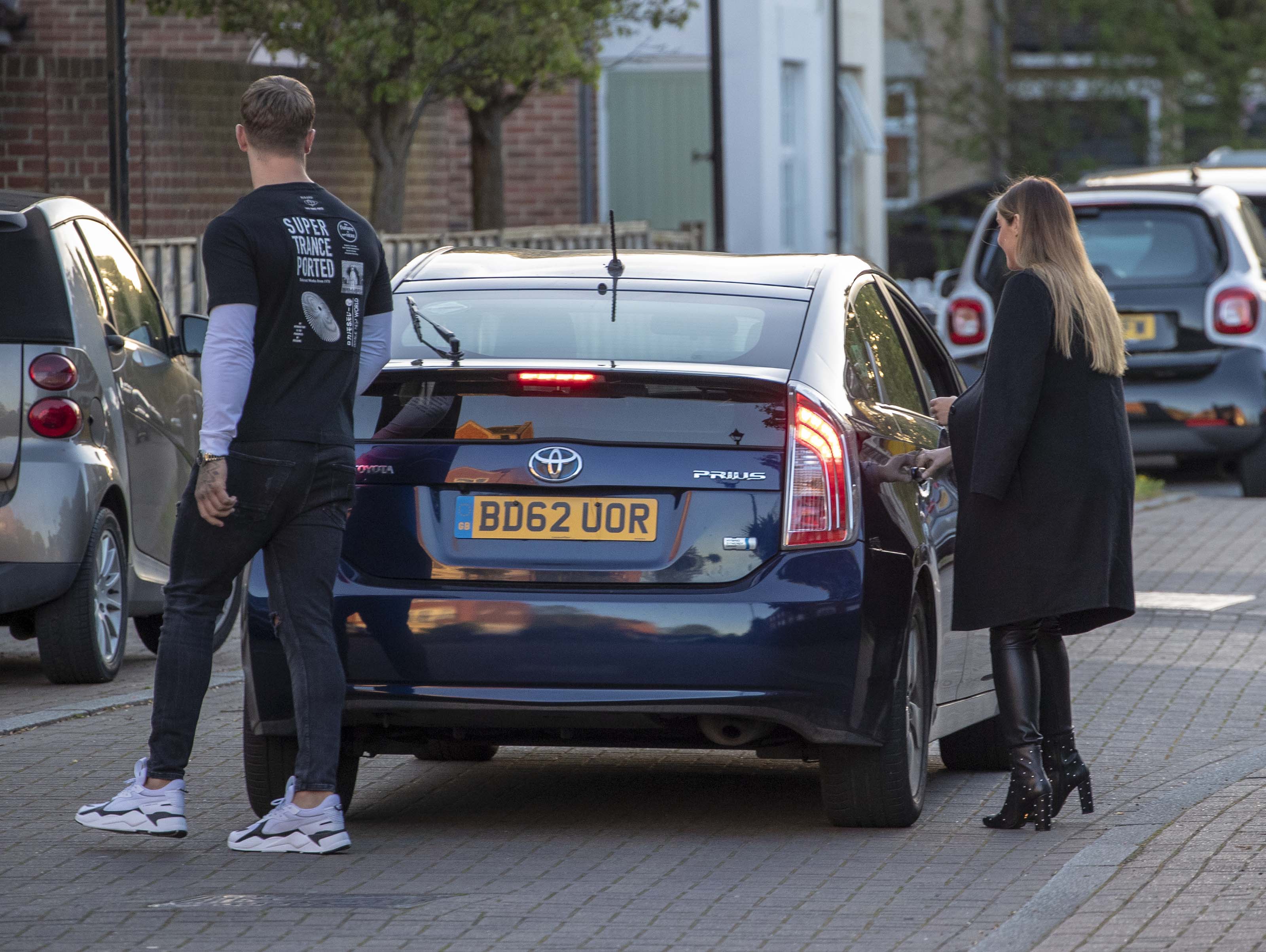 Jacqueline Jossa at Canary Wharf