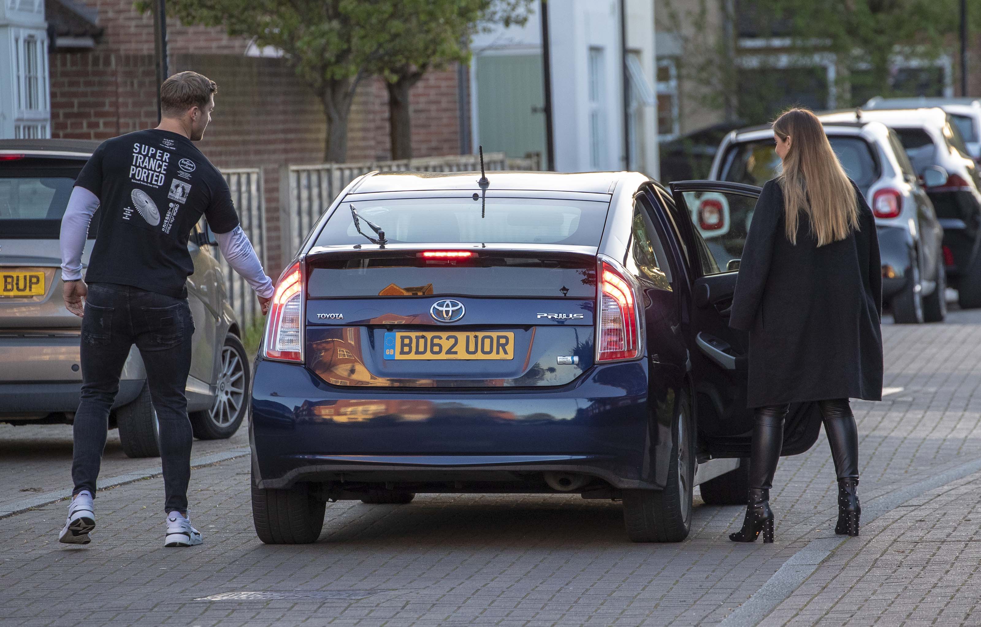 Jacqueline Jossa at Canary Wharf