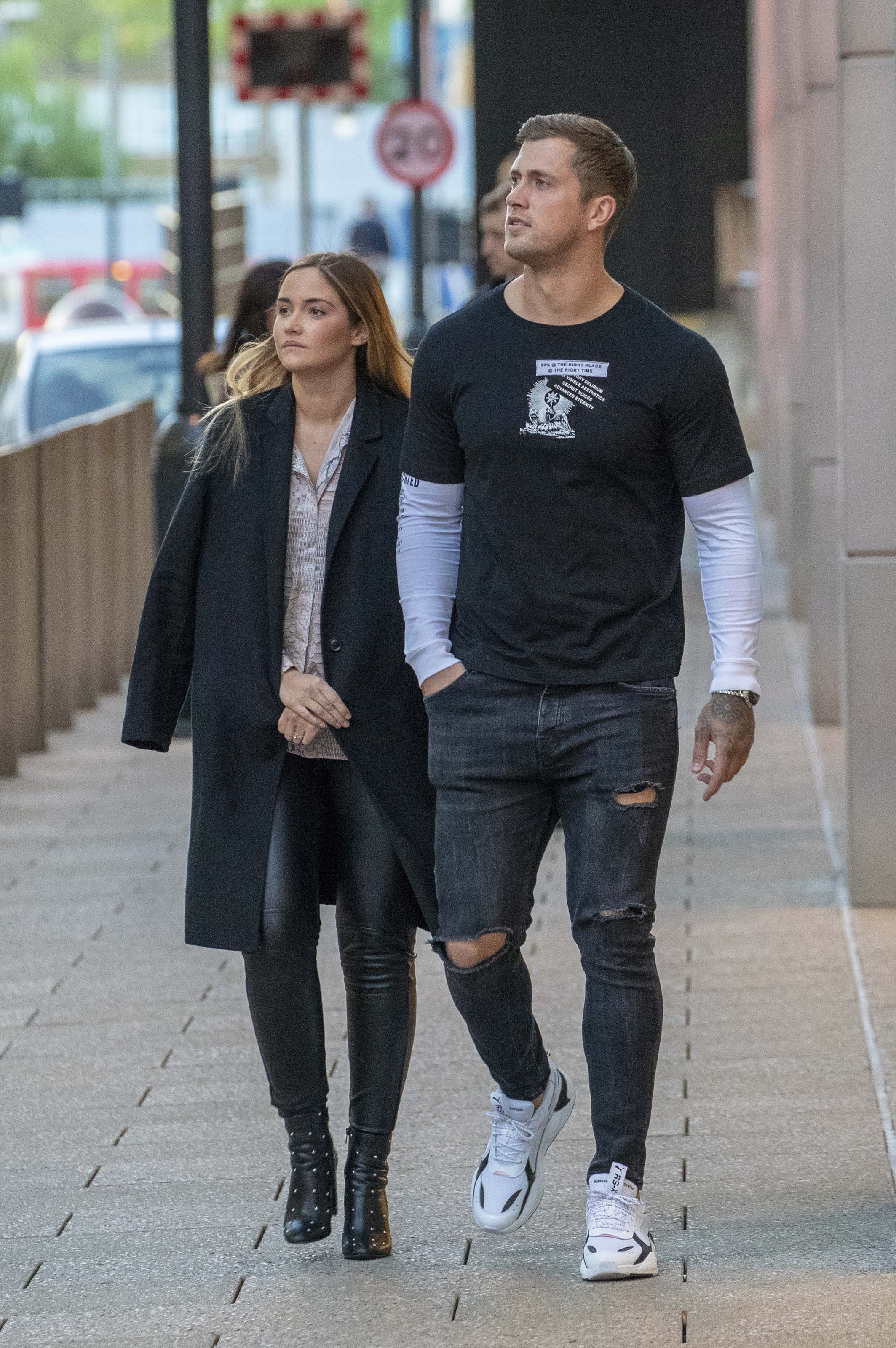 Jacqueline Jossa at Canary Wharf