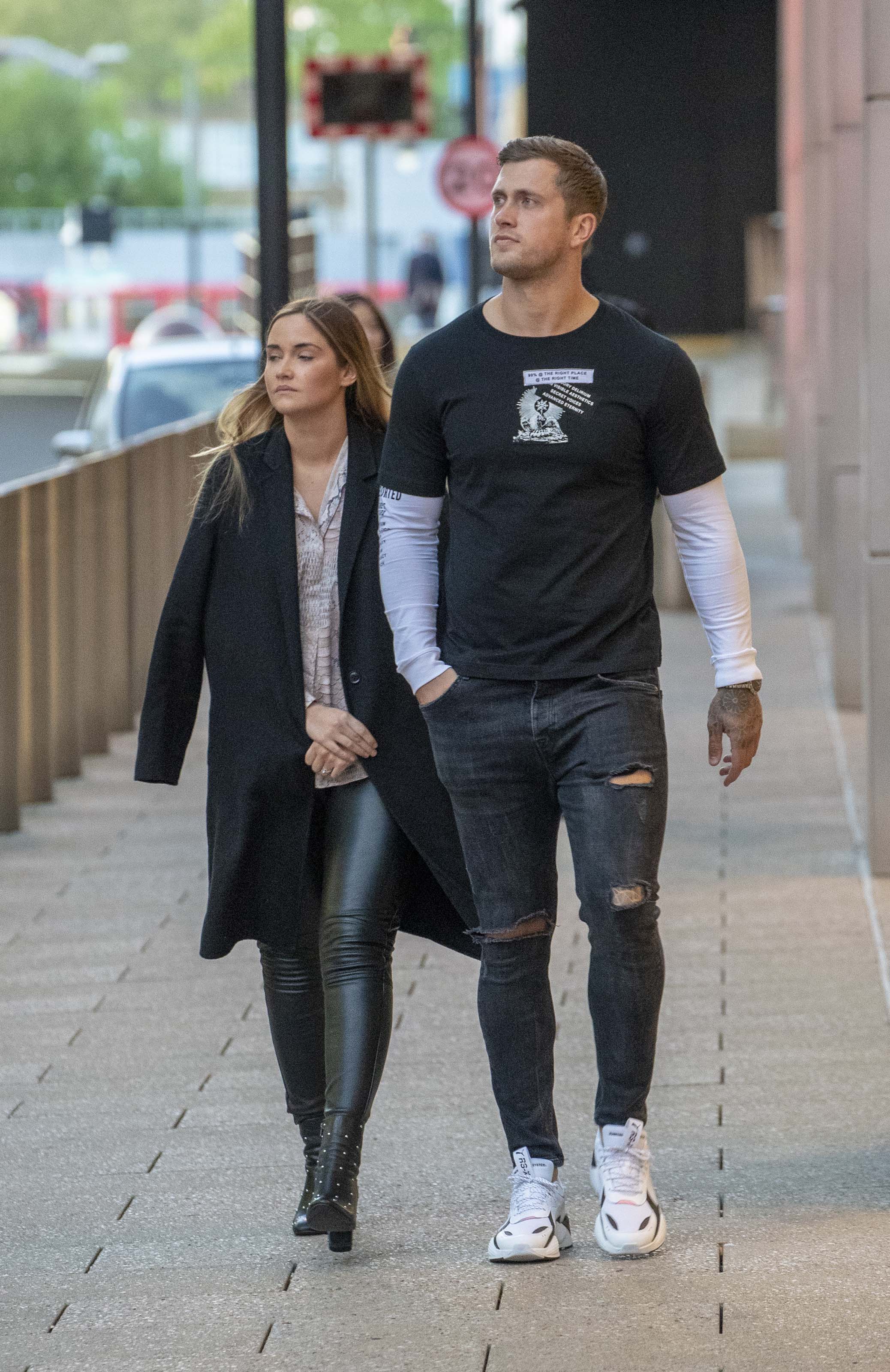 Jacqueline Jossa at Canary Wharf