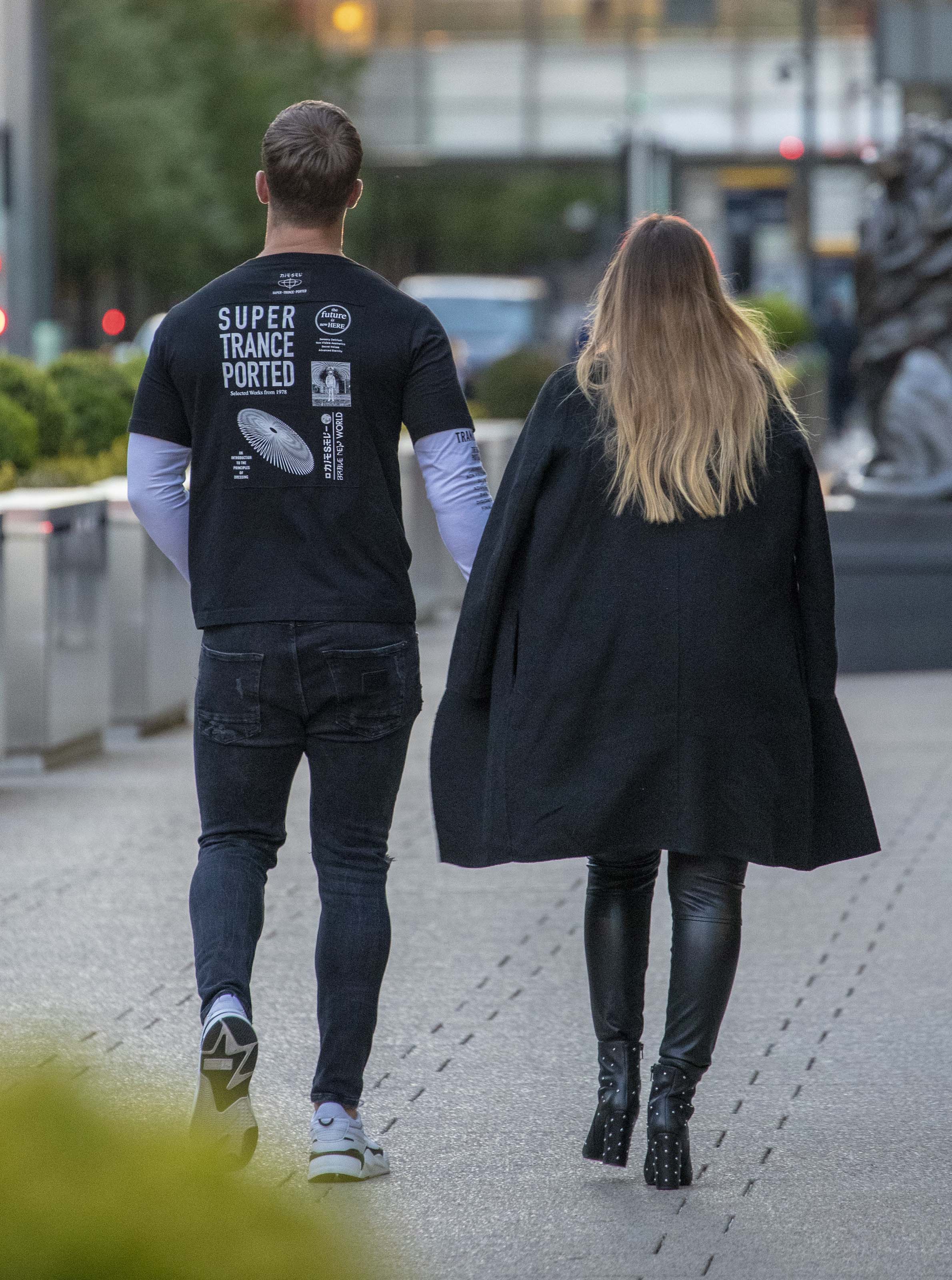 Jacqueline Jossa at Canary Wharf