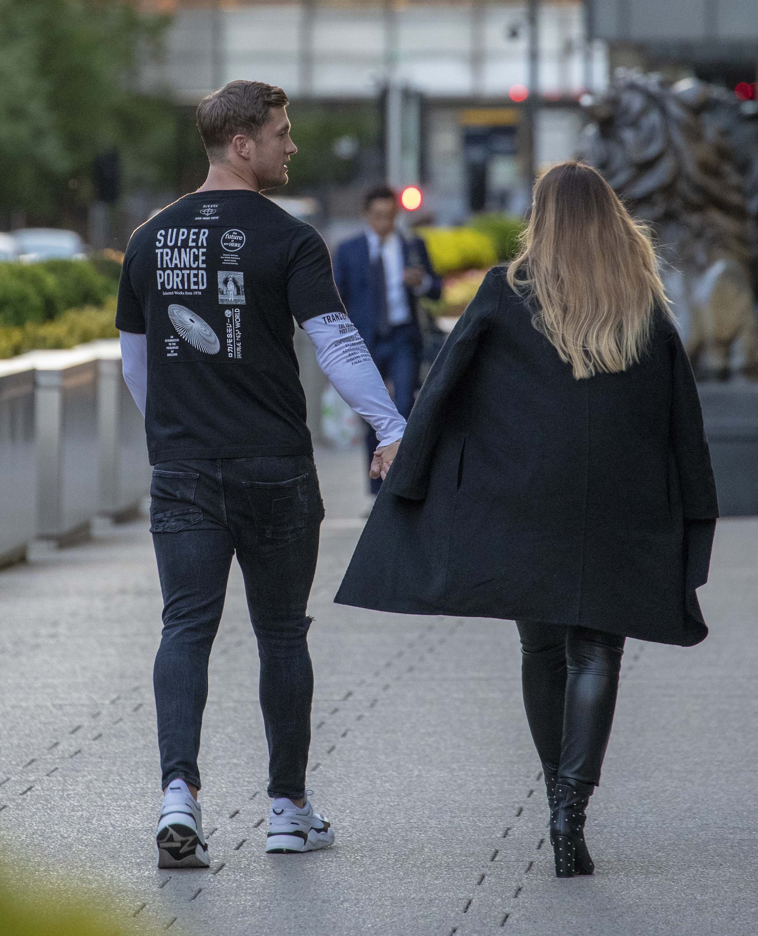 Jacqueline Jossa at Canary Wharf