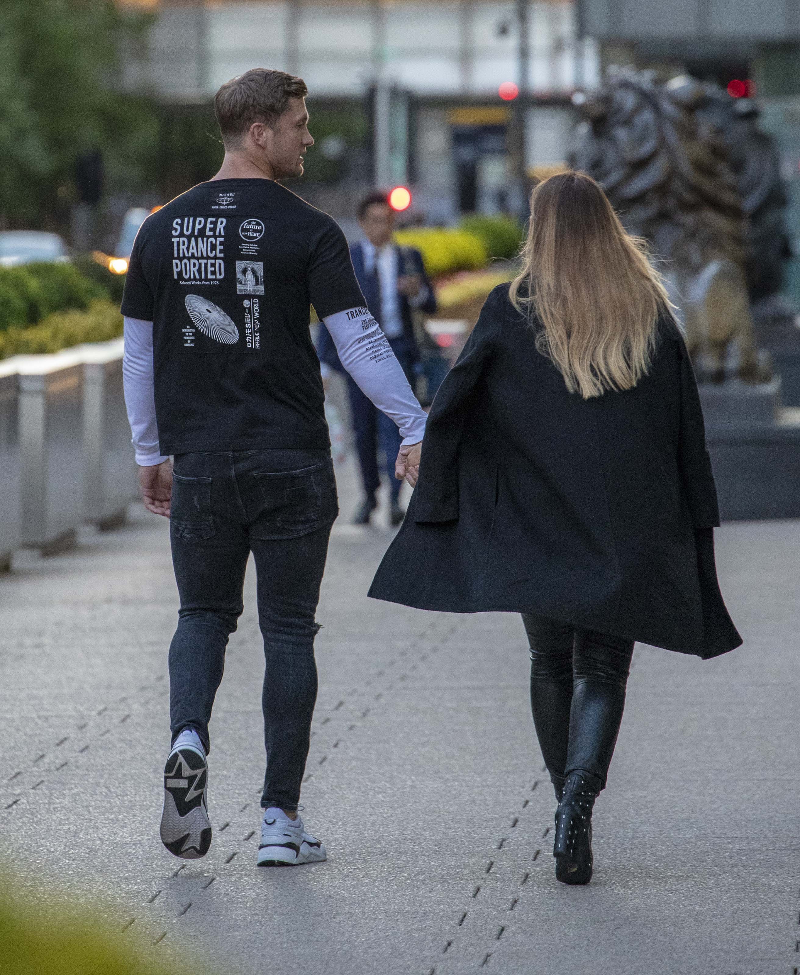 Jacqueline Jossa at Canary Wharf