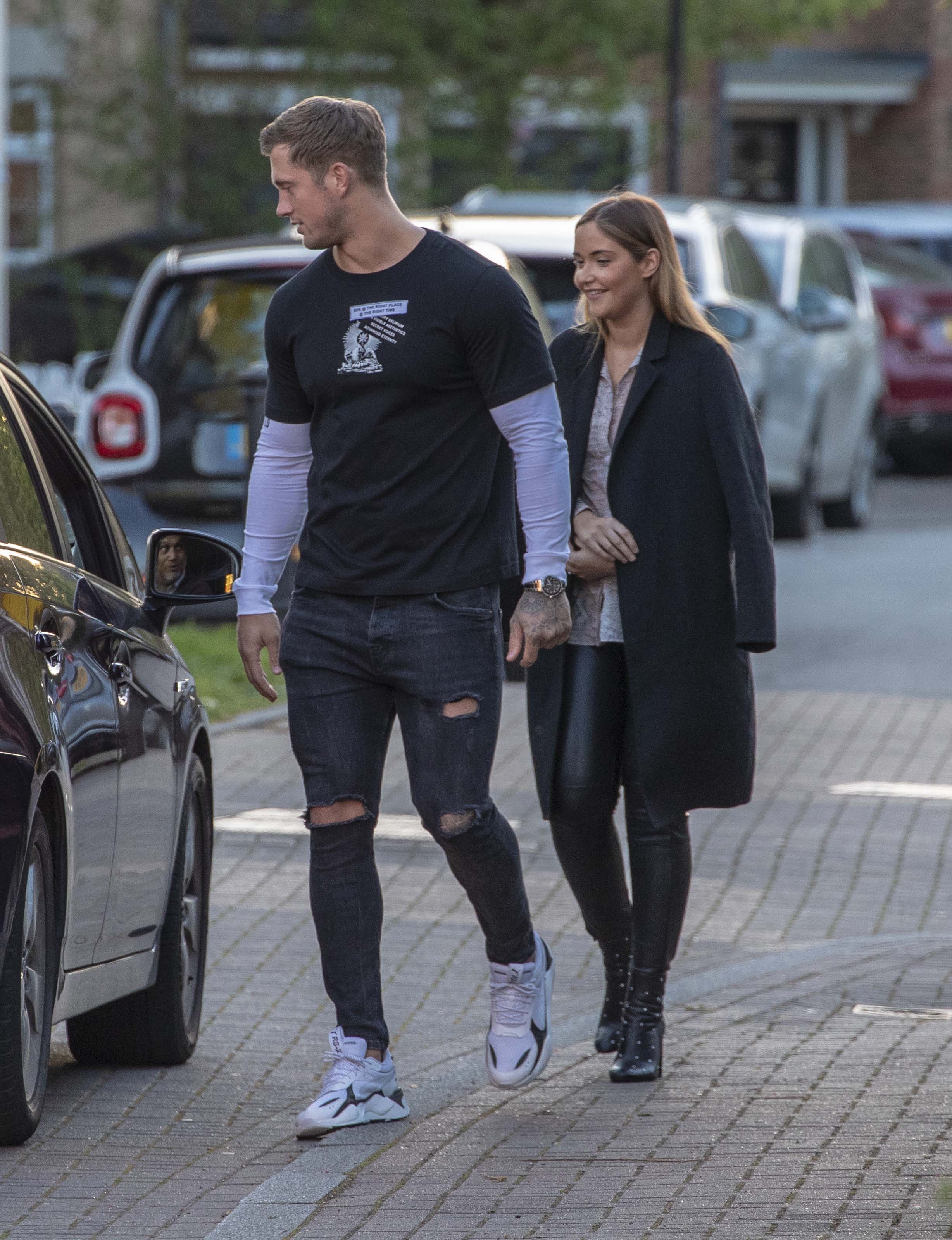 Jacqueline Jossa at Canary Wharf