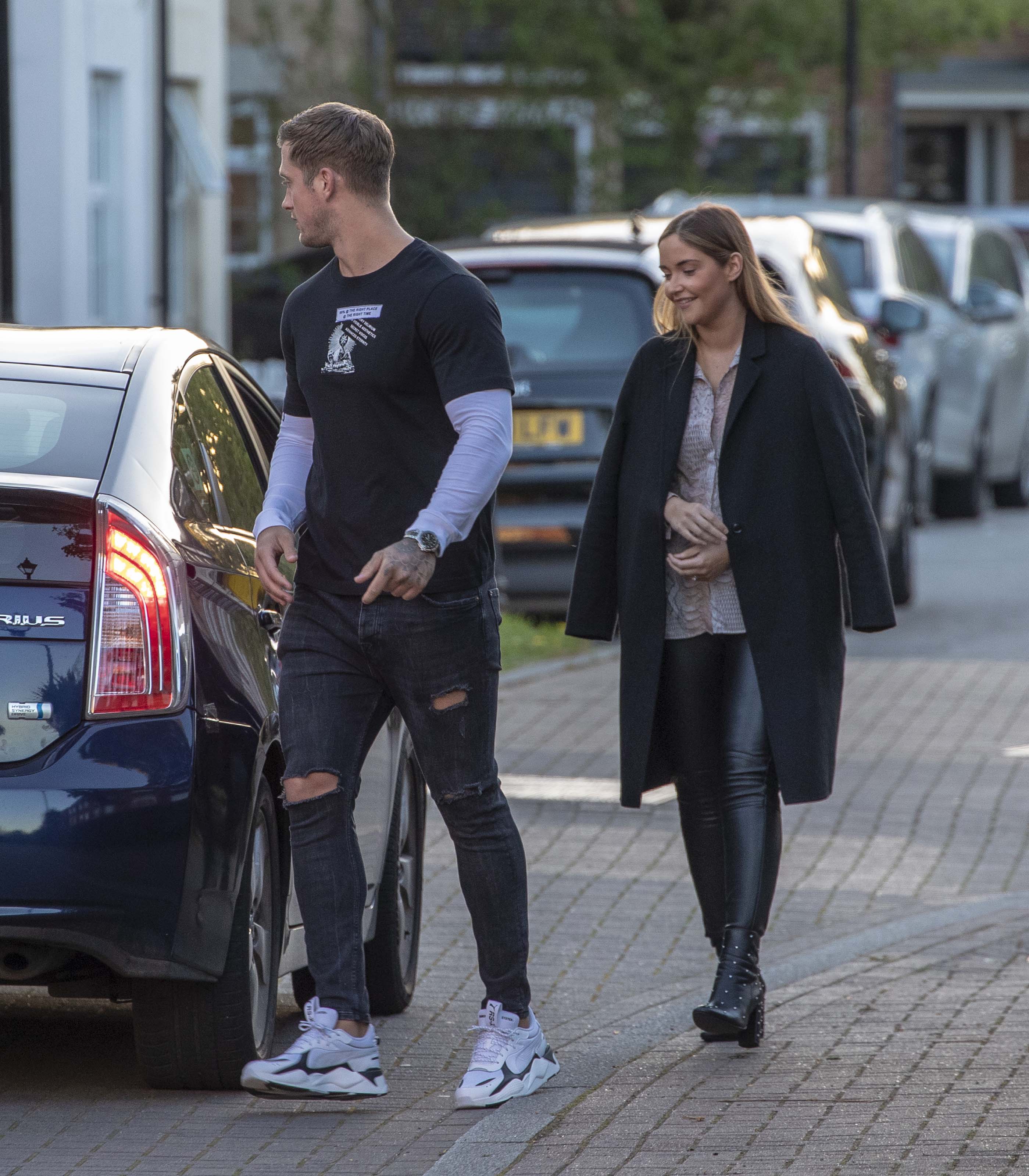 Jacqueline Jossa at Canary Wharf