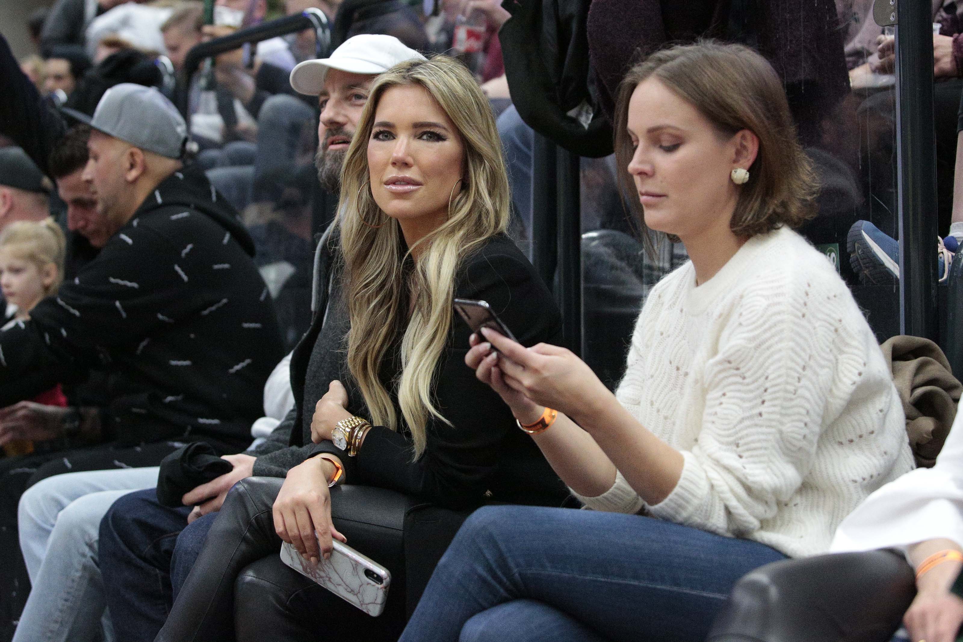 Sylvie Meis attends 2 BBL Playoffs Final Spiel 2